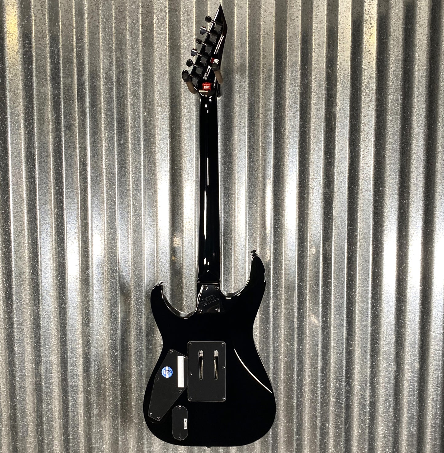 ESP LTD KH-WZ Kirk Hammett White Zombie Graphic EMG Guitar & Case #2450 B Stock