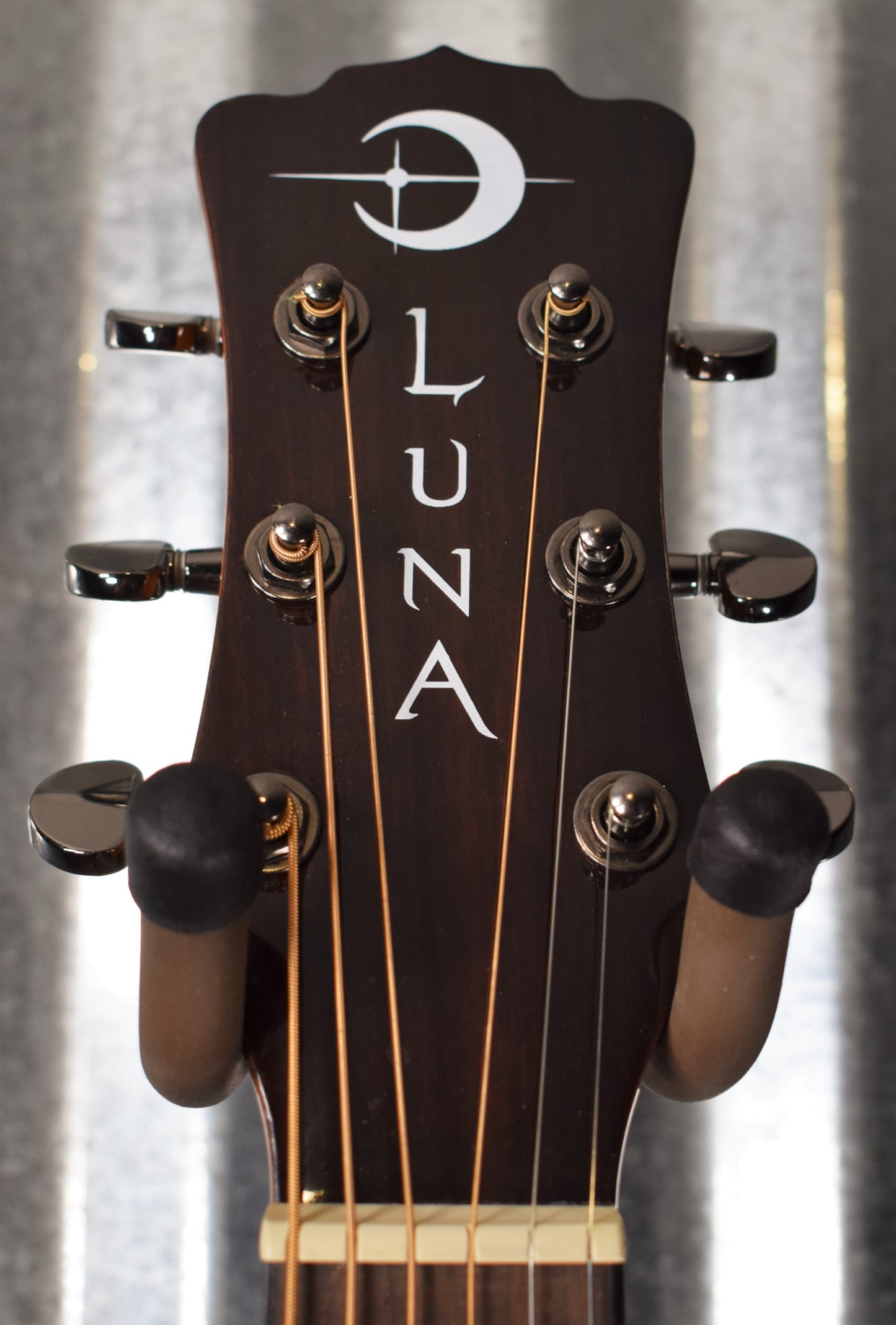 Luna Gypsy Exotic Spalt Natural Gloss Acoustic Guitar #1870 Used