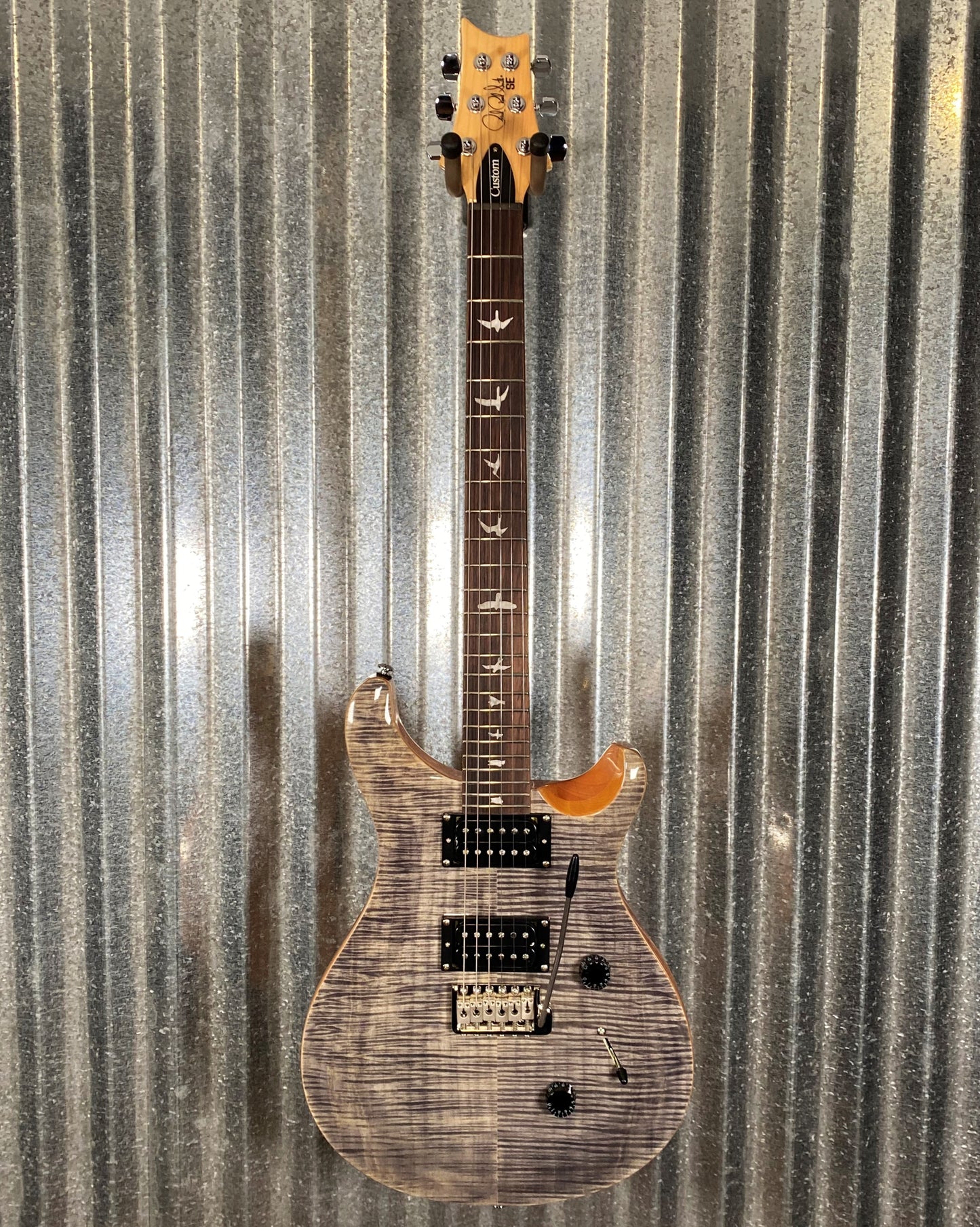 PRS Paul Reed Smith SE Custom 24 Charcoal Guitar & Bag #3108