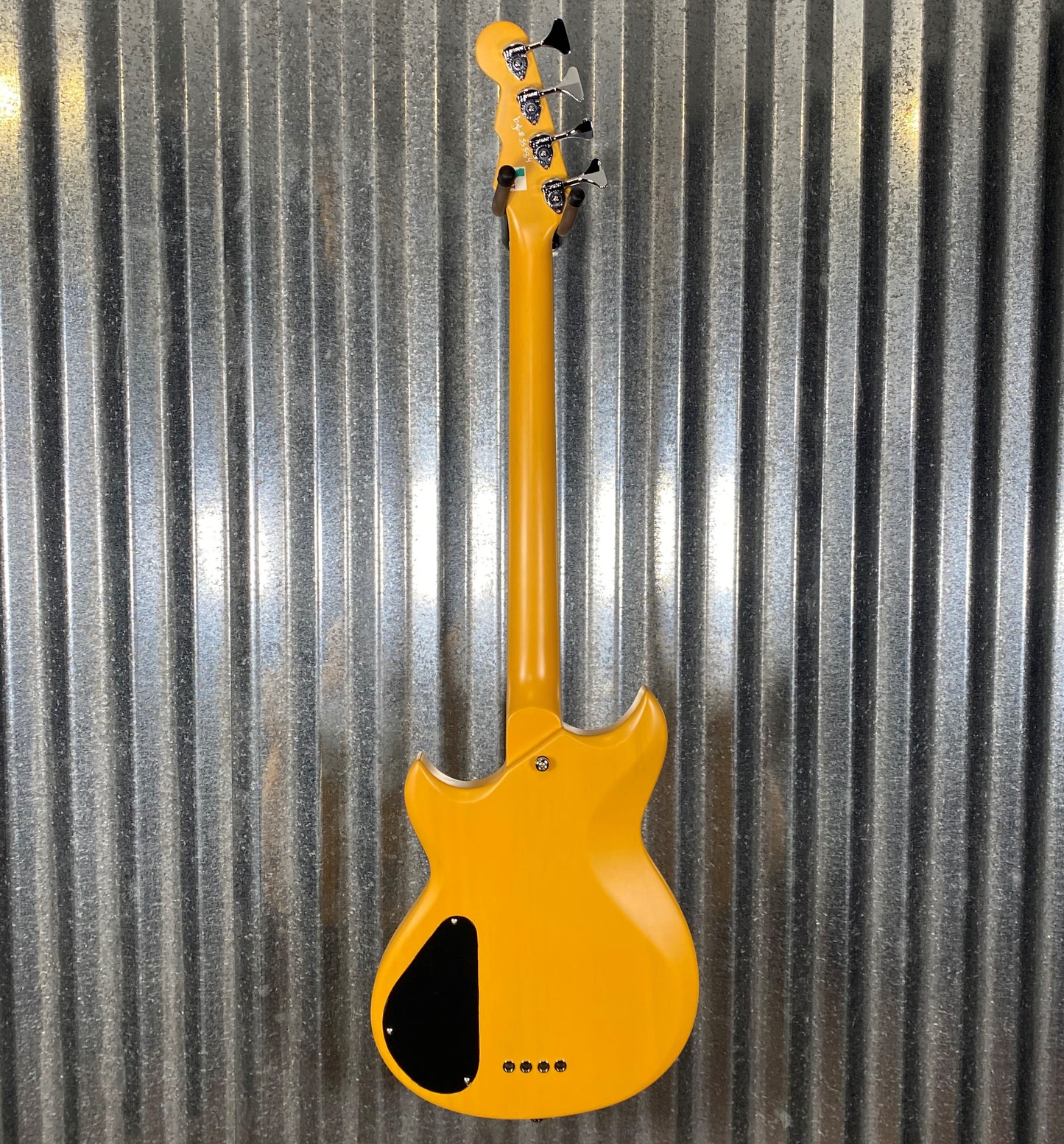 Reverend Mike Watt Signature Wattplower Satin Yellow 4 String Short Scale Bass & Case #5384
