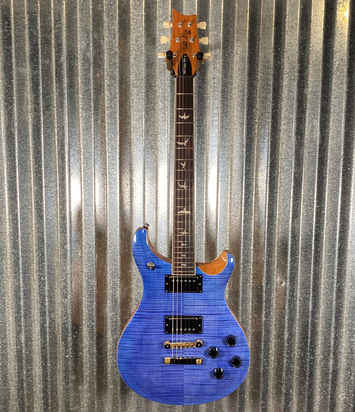 PRS Paul Reed Smith SE McCarty 594 Faded Blue Guitar & Bag #0437