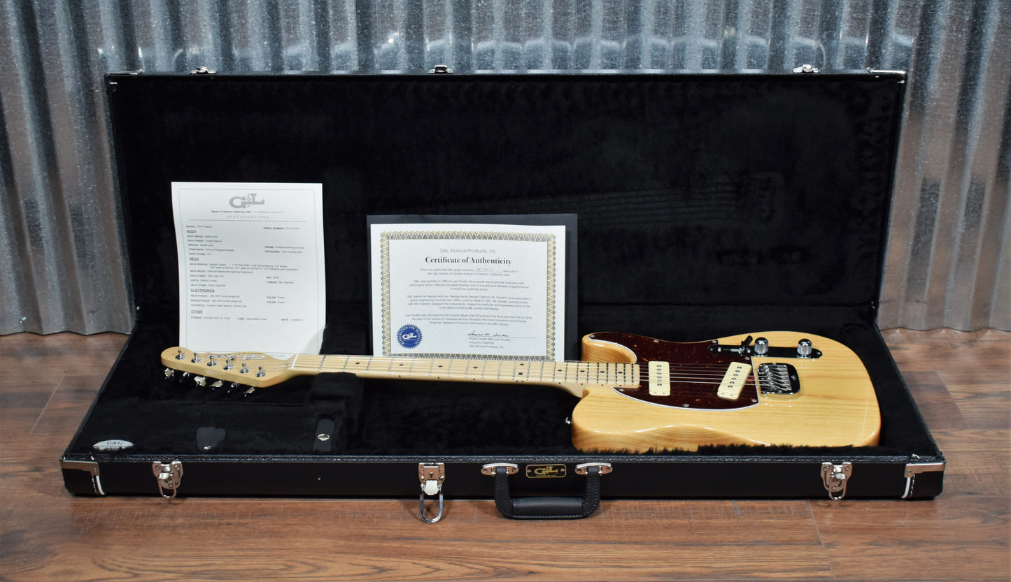 G&L USA ASAT Special Vintage Natural Guitar & Case #0141