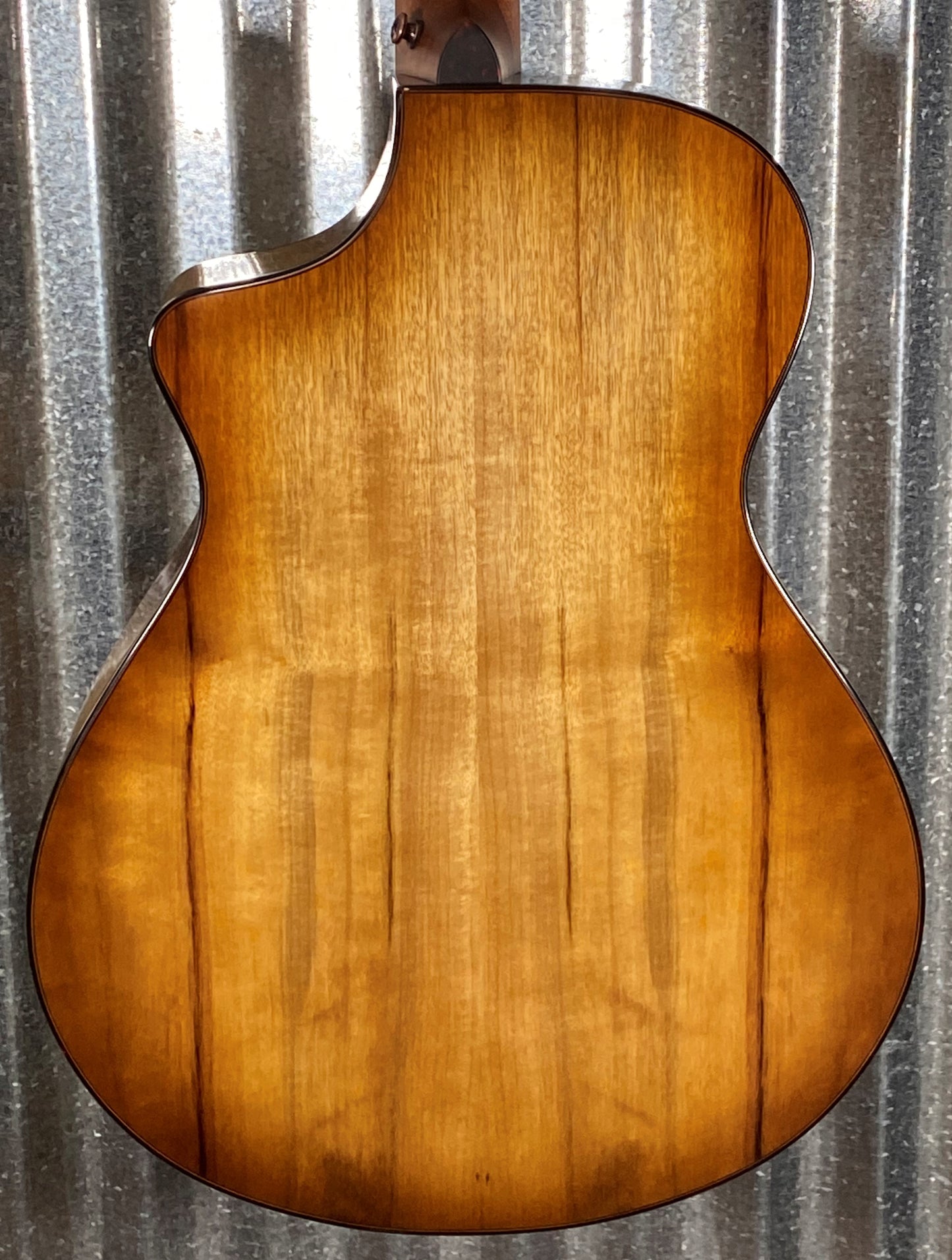 Breedlove Pursuit Exotic S Concert Amber CE Myrtlewood Acoustic Electric Guitar PSCN49CEMYMY #4744