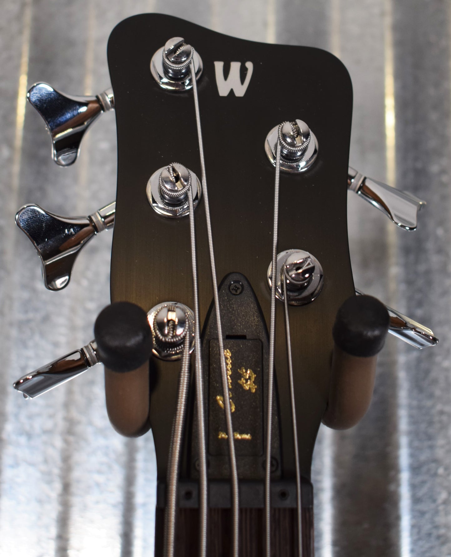 Warwick German Pro Series Corvette $$ 5 String Active Bass Burgundy & Bag #7421