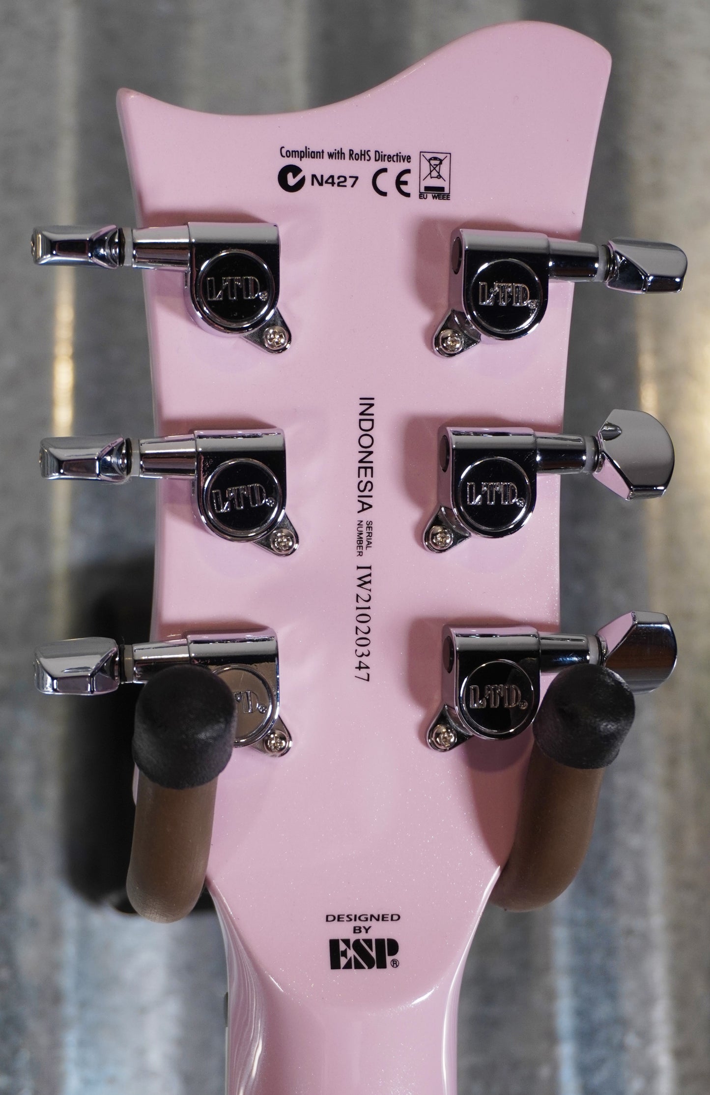 ESP LTD PS-1 Pearl Pink Semi Hollow Guitar XPS1PP #0347
