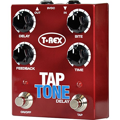 T-Rex Engineering Tap Tone Tap Tempo Delay Guitar Effects Pedal Demo #116