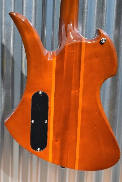 BC Rich MK9 Mockingbird Walnut Burl Top Neck Through Guitar & B.C. Case #1188