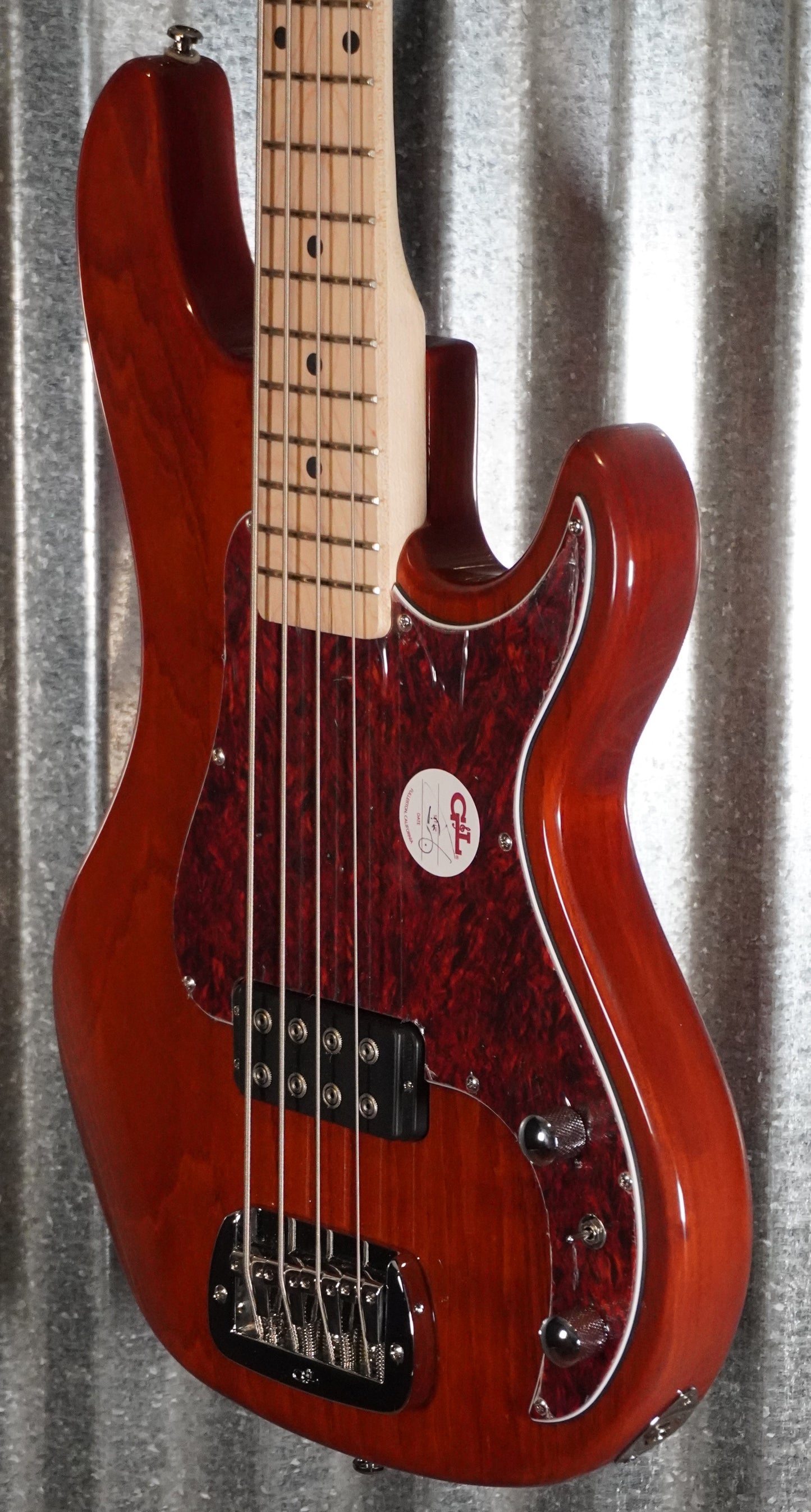 G&L Tribute Kiloton Irish Ale 4 String Bass #5345 Used