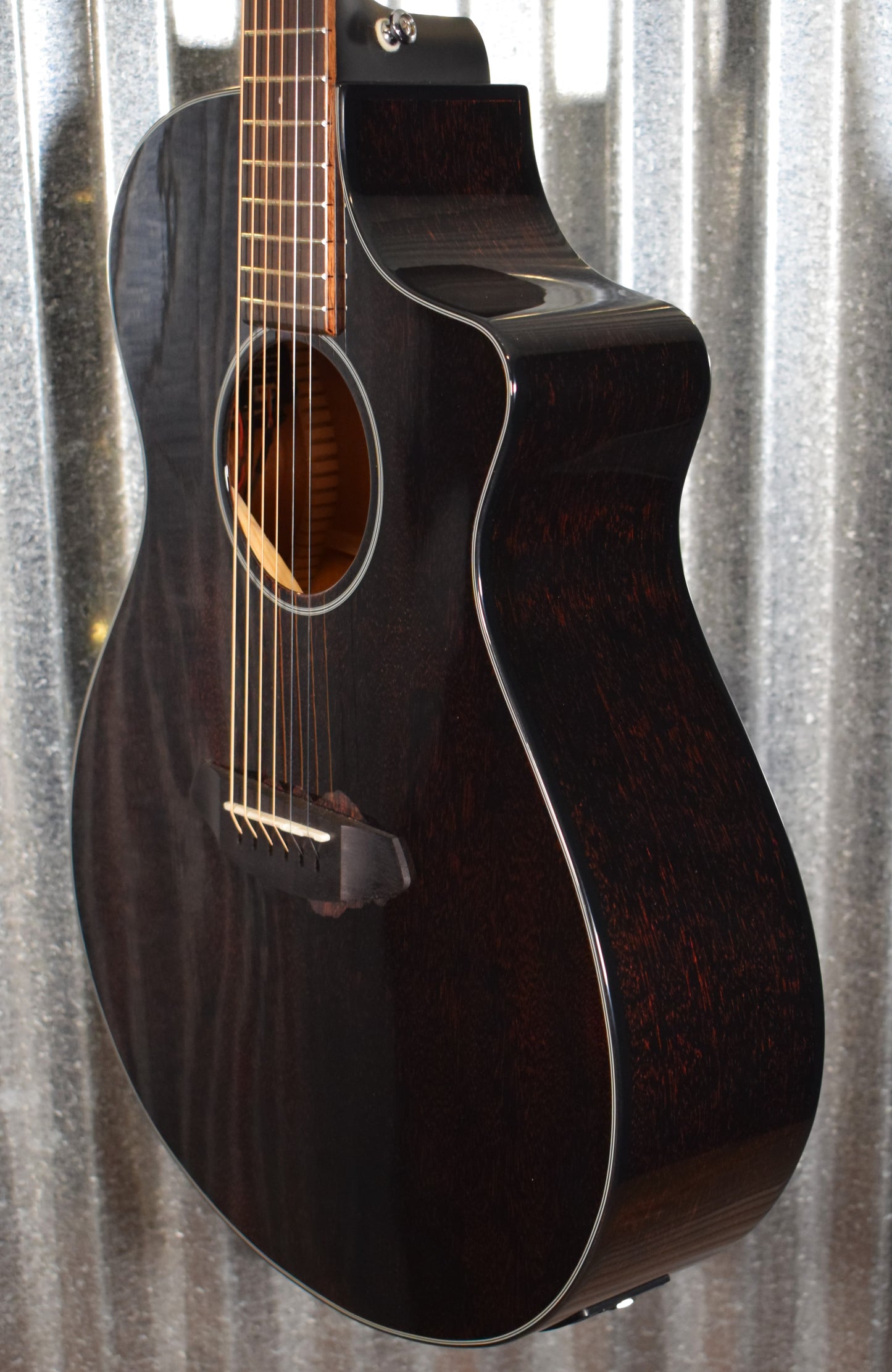 Breedlove Discovery Concert CE Black Widow Acoustic Electric Guitar Blem #7408