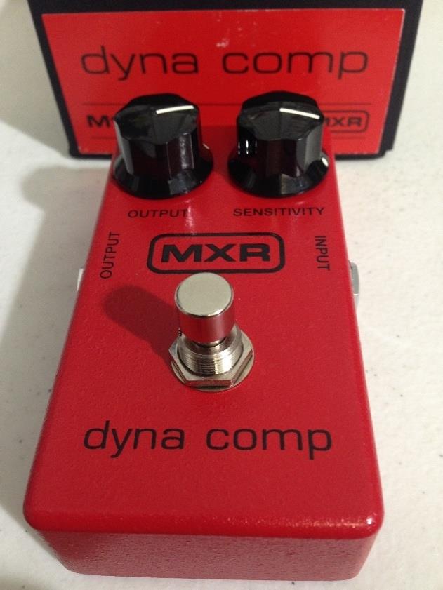 Dunlop Mxr Dyna Comp M102 Compressor Guitar Effect Pedal & Box