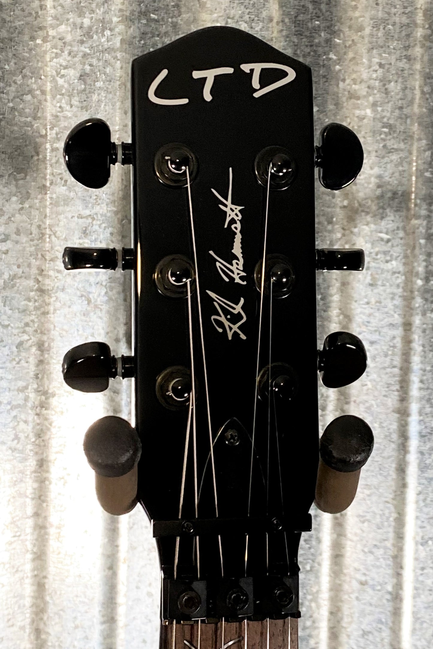 ESP LTD KH-3 30th Anniversary Spider Kirk Hammett Black Guitar & Case LKH3 #0963 Used