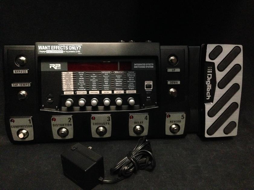 Digitech RP500 Multi Effects Processor Integrated Effects Switching System #2*