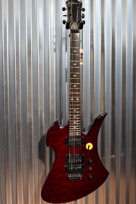 BC Rich MK3 Mockingbird Transparent Black Cherry Guitar & B.C. Gig Bag #58