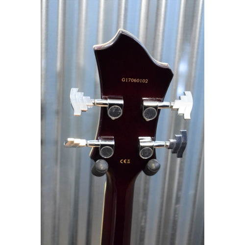 Hagstrom Swede Bass SWEB-VSB Vintage Sunburst Bass Guitar & Gig Bag #0102