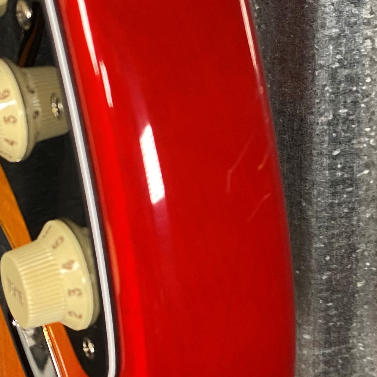 Fender Limited Editon Rarities Flame Ash Top Birdseye Fingerboard Stratocaster Plasma Red Burst Guitar & Case # 6509 Used