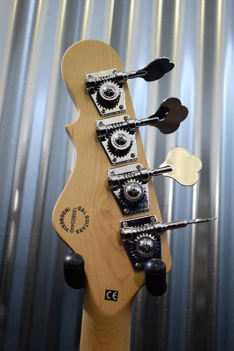 G&L Tribute M-2000 4 String Bass Honeyburst 3 Band Active EQ & M2000 #0440