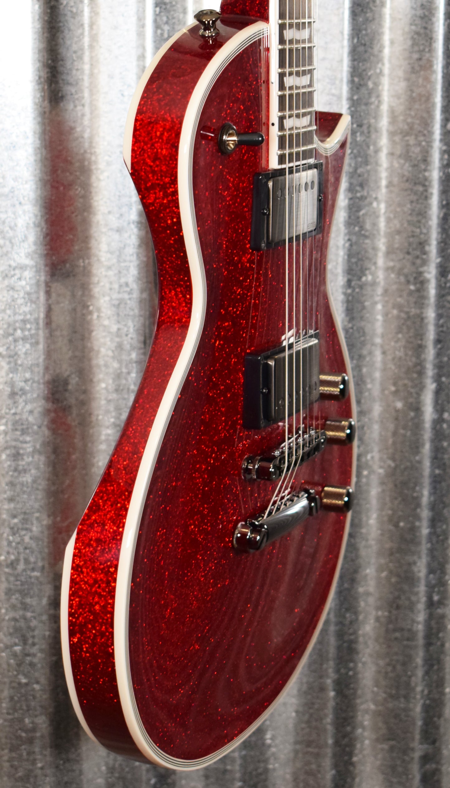 ESP E-II Eclipse DB Red Sparkle EMG Guitar & Case EIIECDBRSP Japan #ES0730203