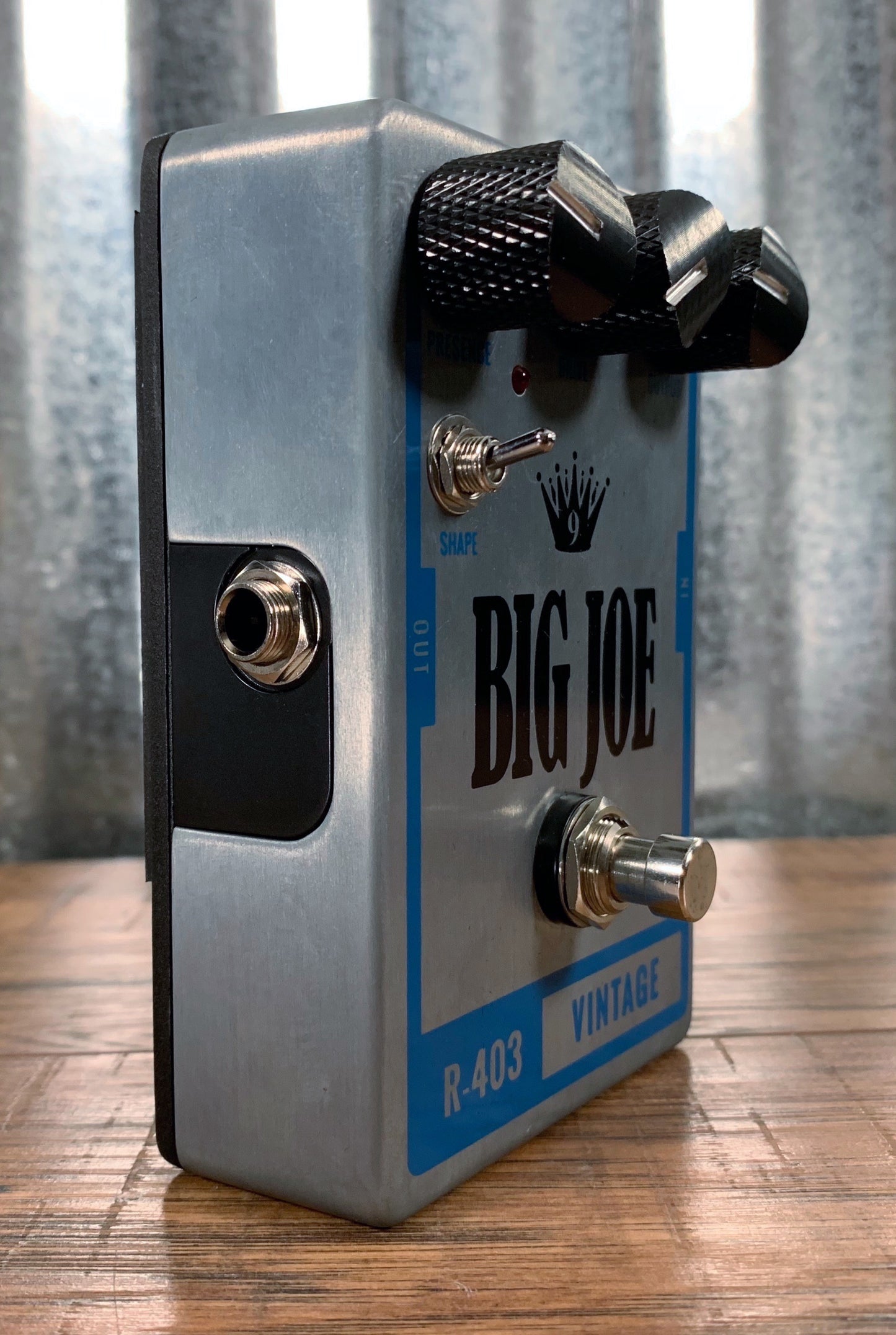 Big Joe Stomp Box Analog Vintage R-403 Raw Series Overdrive Guitar Effects Pedal