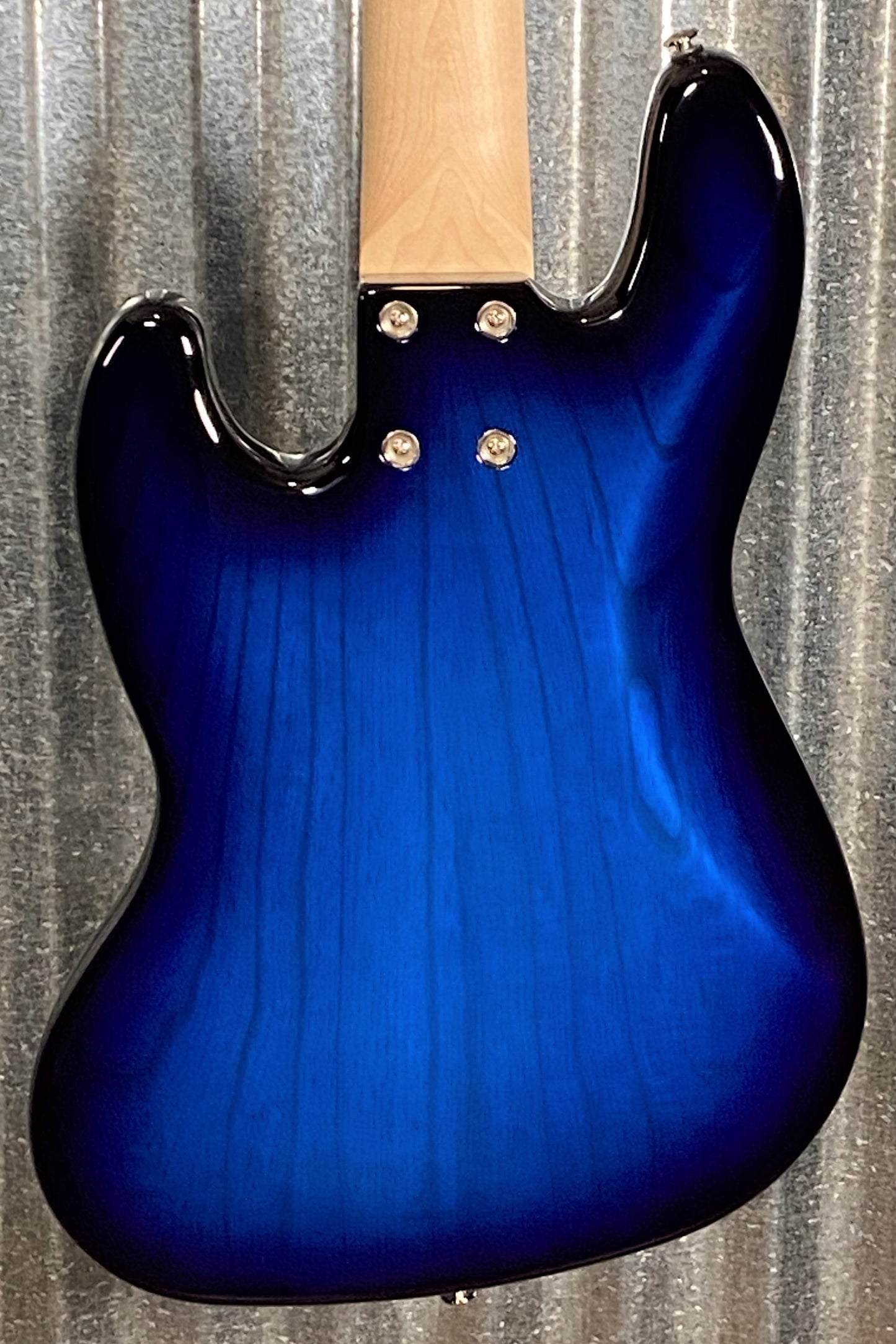 G&L USA JB-5 Blueburst 5 String Jazz Bass Rosewood Satin Neck & Case JB5 #1080