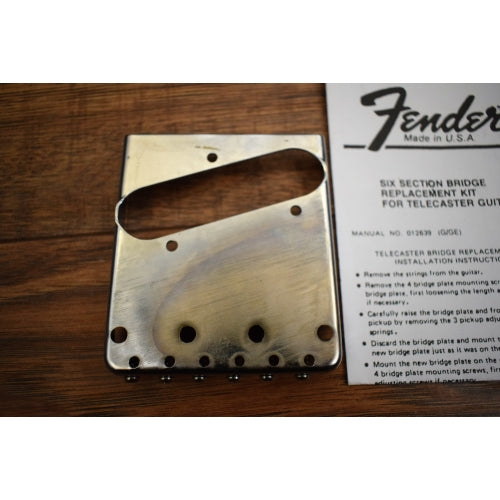 Fender Telecaster Vintage Style 6 Saddle Bridge 0990810000