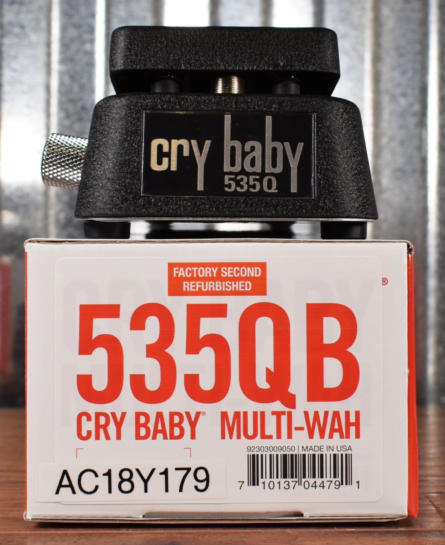 Dunlop Cry Baby GCB535Q Multi-Wah Crybaby Guitar Effect Pedal 535Q B Stock