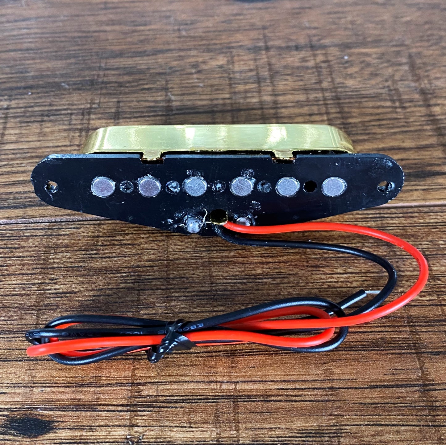 Guitar Project Parts Alnico V Tele Single Coil Neck Pickup Gold