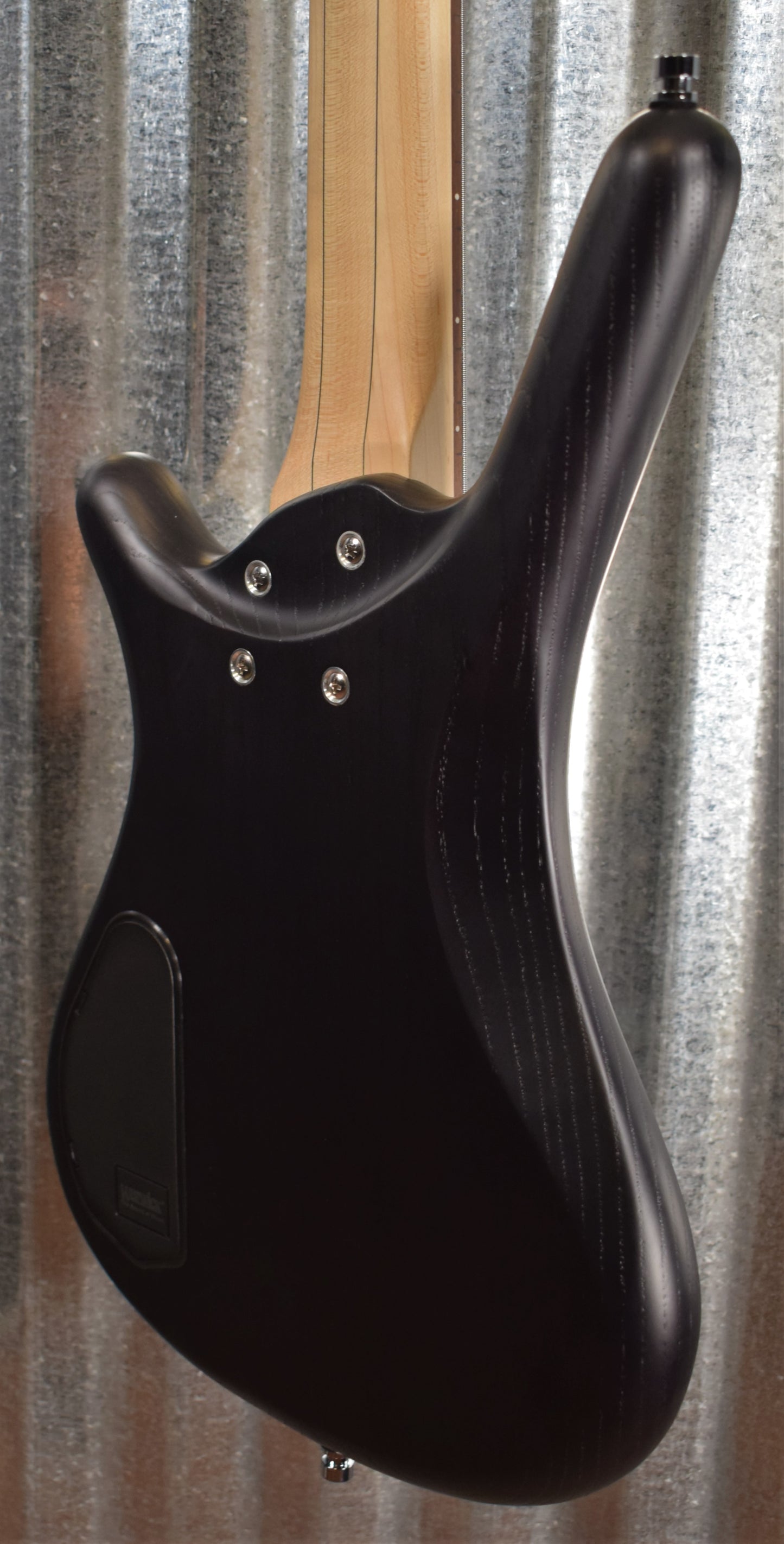 Warwick Rockbass Corvette $$ Double Buck 5 String Nirvana Black Bass & Case #1018