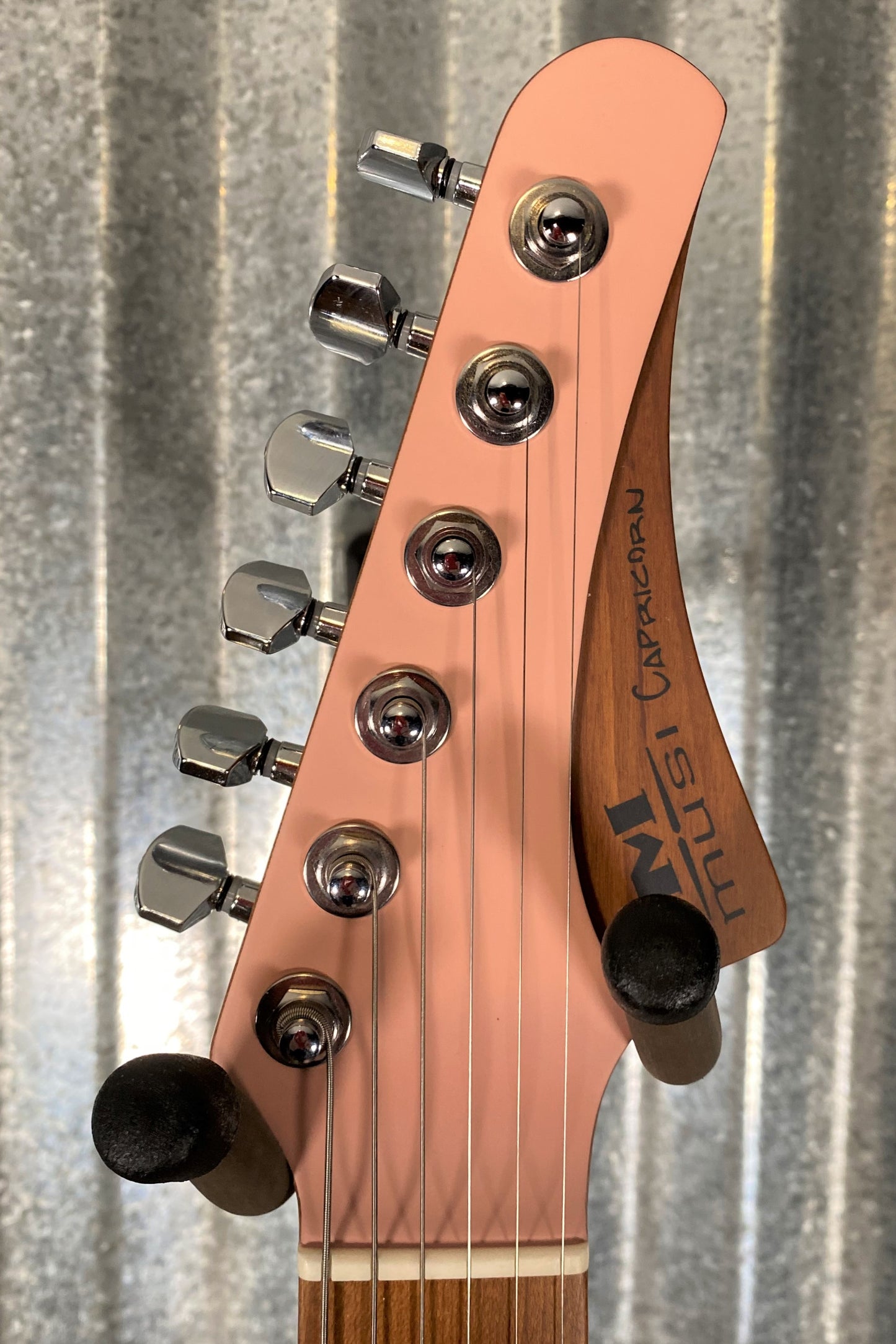 Musi Capricorn Classic HSS Stratocaster Matte Shell Pink Guitar #5029 Used