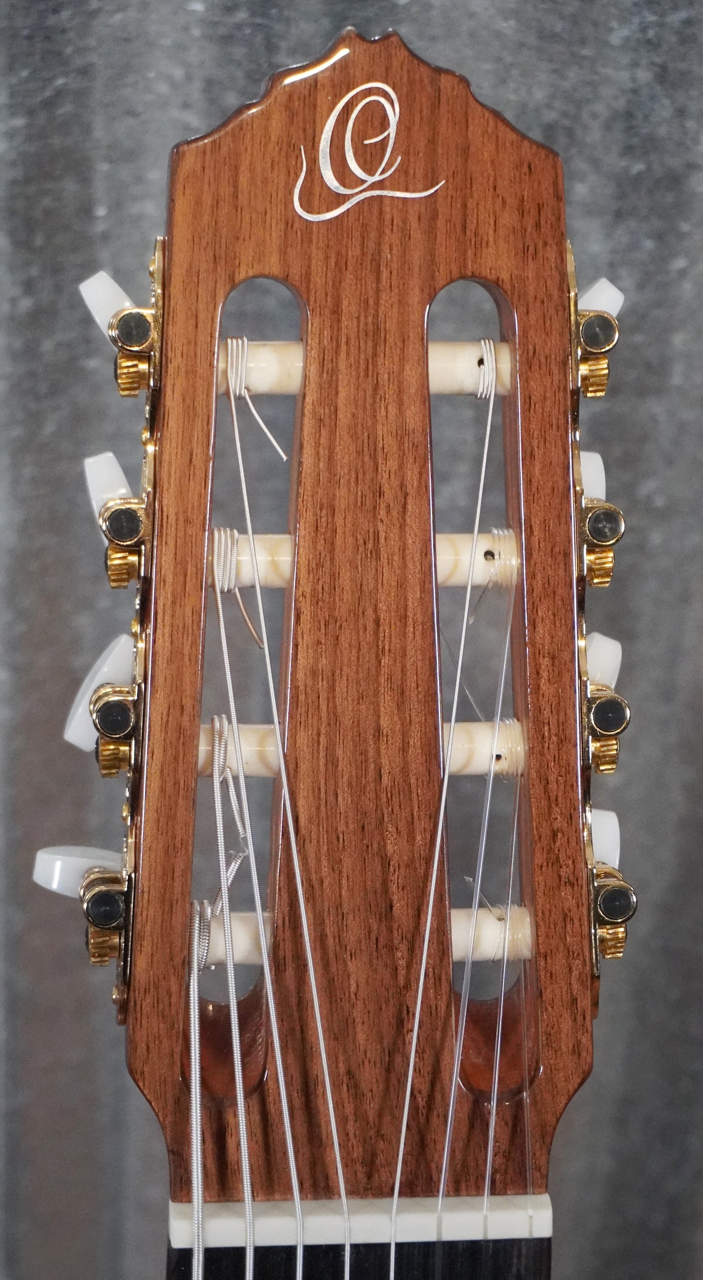Ortega RCE159-8 Solid Top Nylon 8 String Acoustic Electric Guitar Natural & Bag #0376