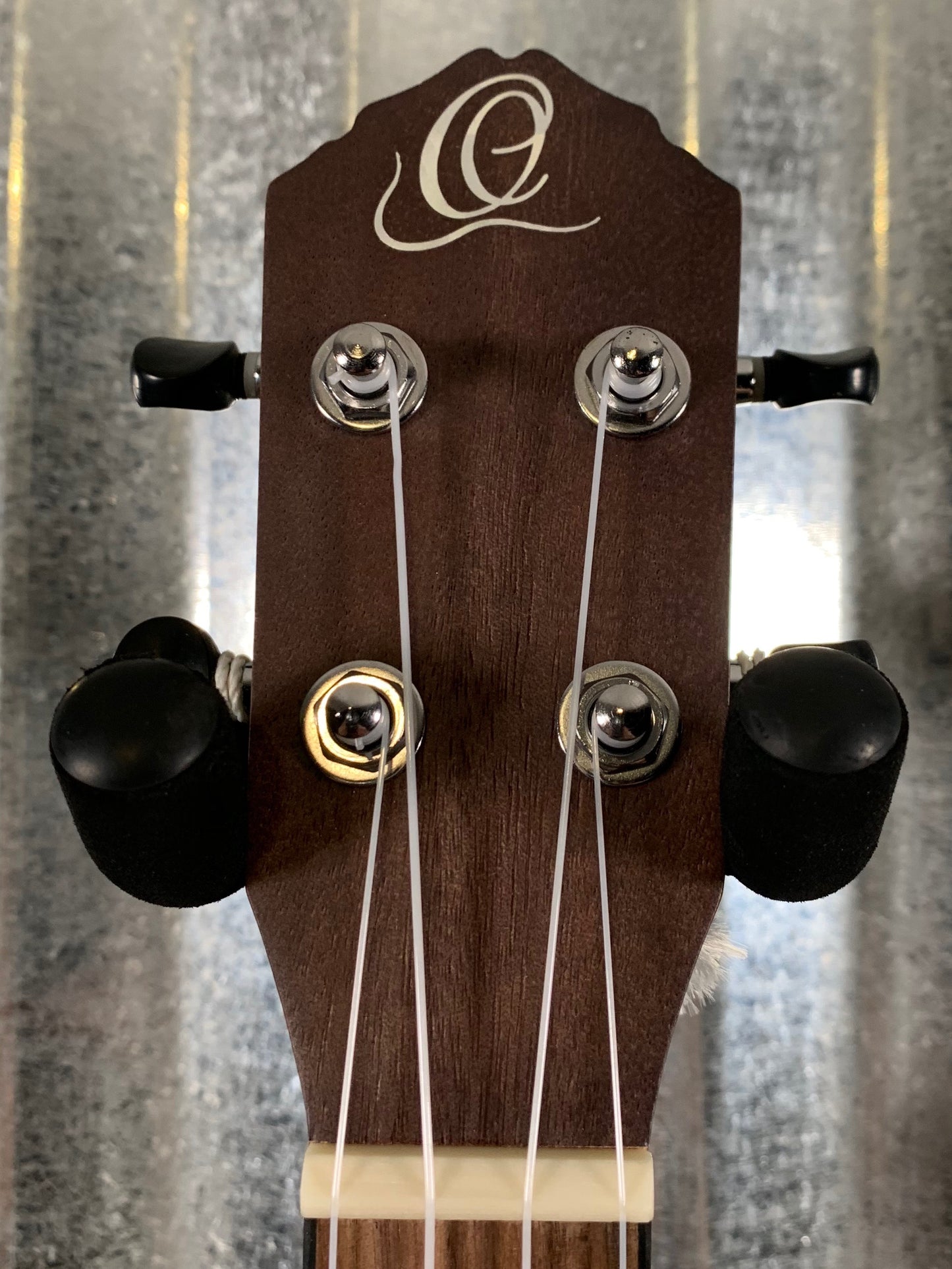 Ortega Guitars RUCOAL Trans Black Okoume Top Concert Ukulele