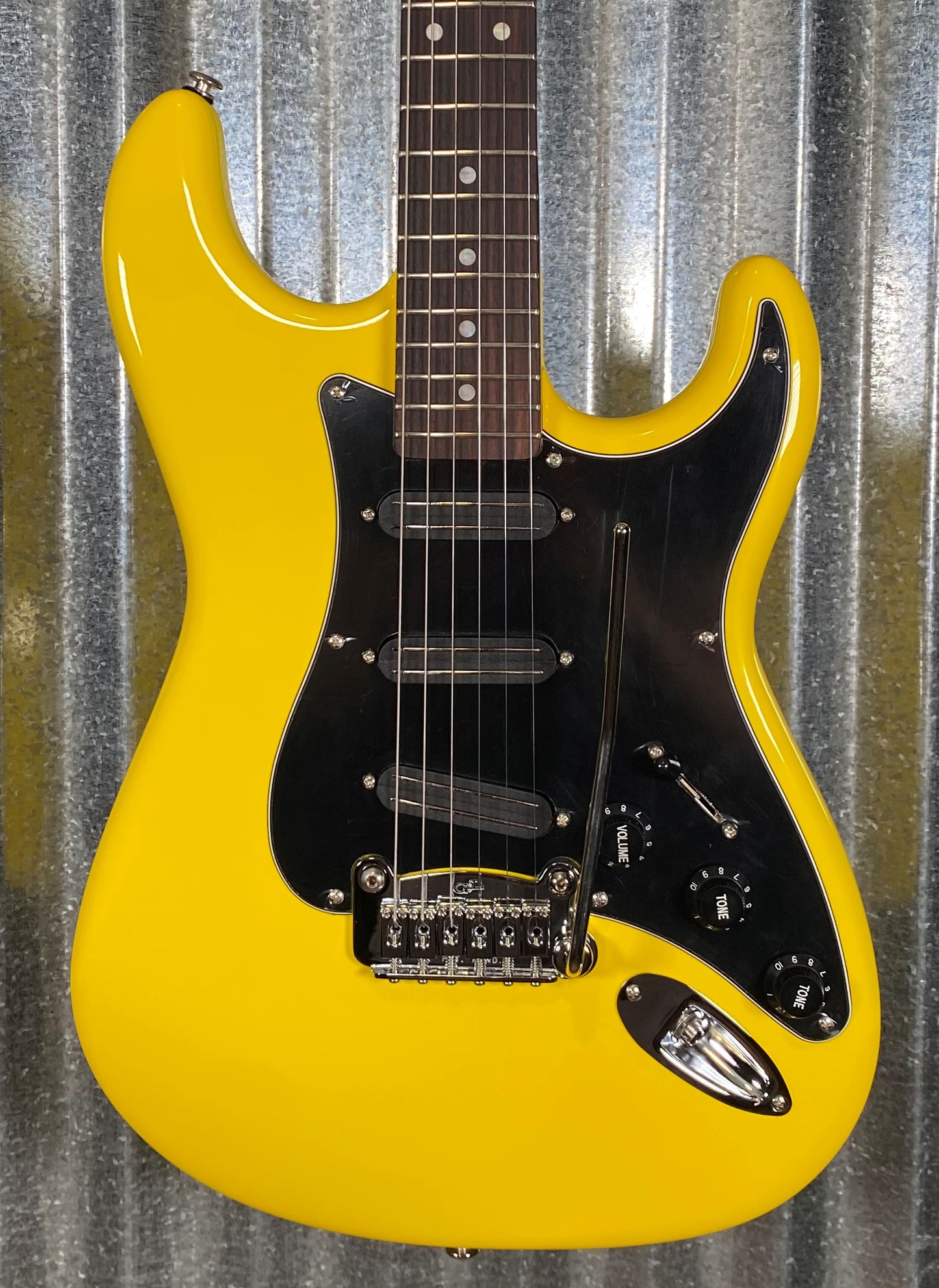 G&L USA Legacy Special Yellow Fever Guitar & Case #5173