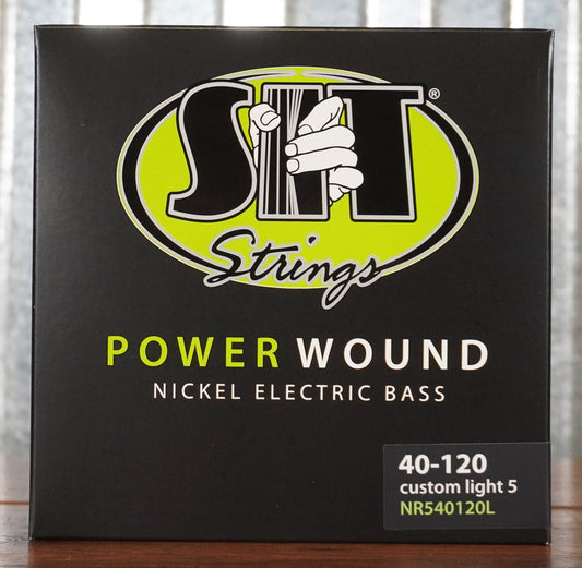 SIT Strings Power Wound 5 String Custom Light Nickel Bass Set NR540120L