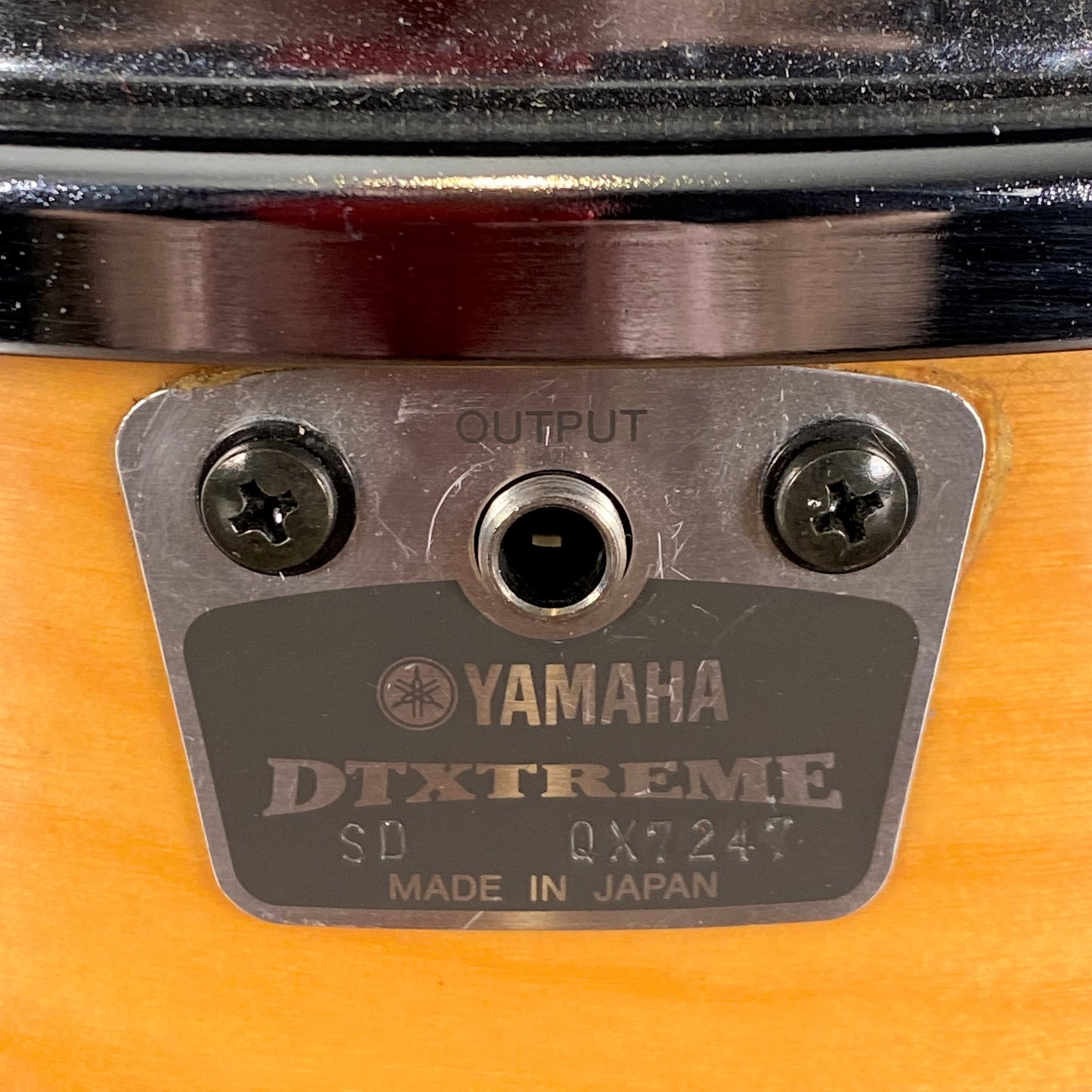 Yamaha DTEXTREME RHP120SD 12" Electronic Snare Drum Trigger Pad With Birch Wood Shell Used
