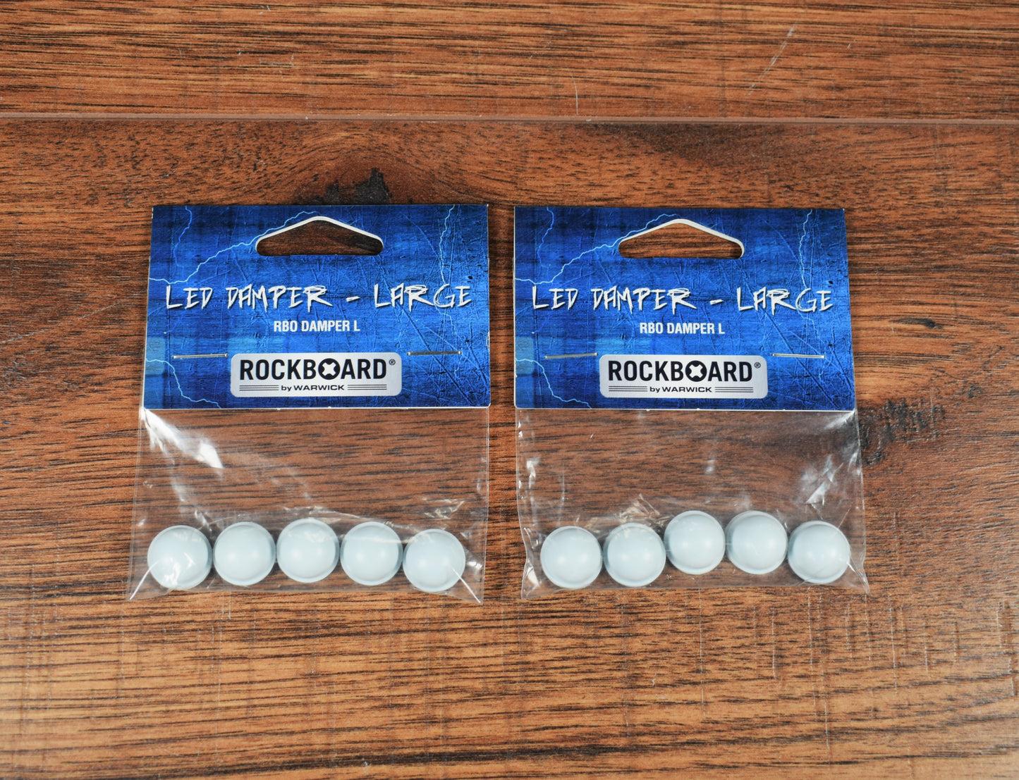 Warwick Rockboard Guitar Effect Pedal LED Damper Large 10.50mm Set of 10