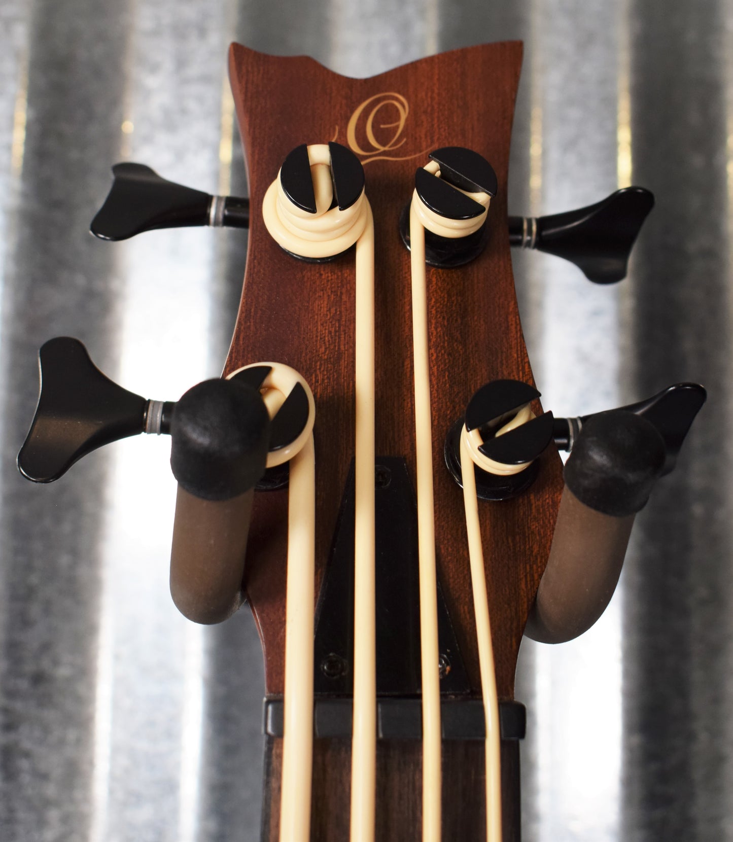 Ortega Lizzy Pro Acoustic Electric Lined Fretless Ukulele U Bass & Bag #8210