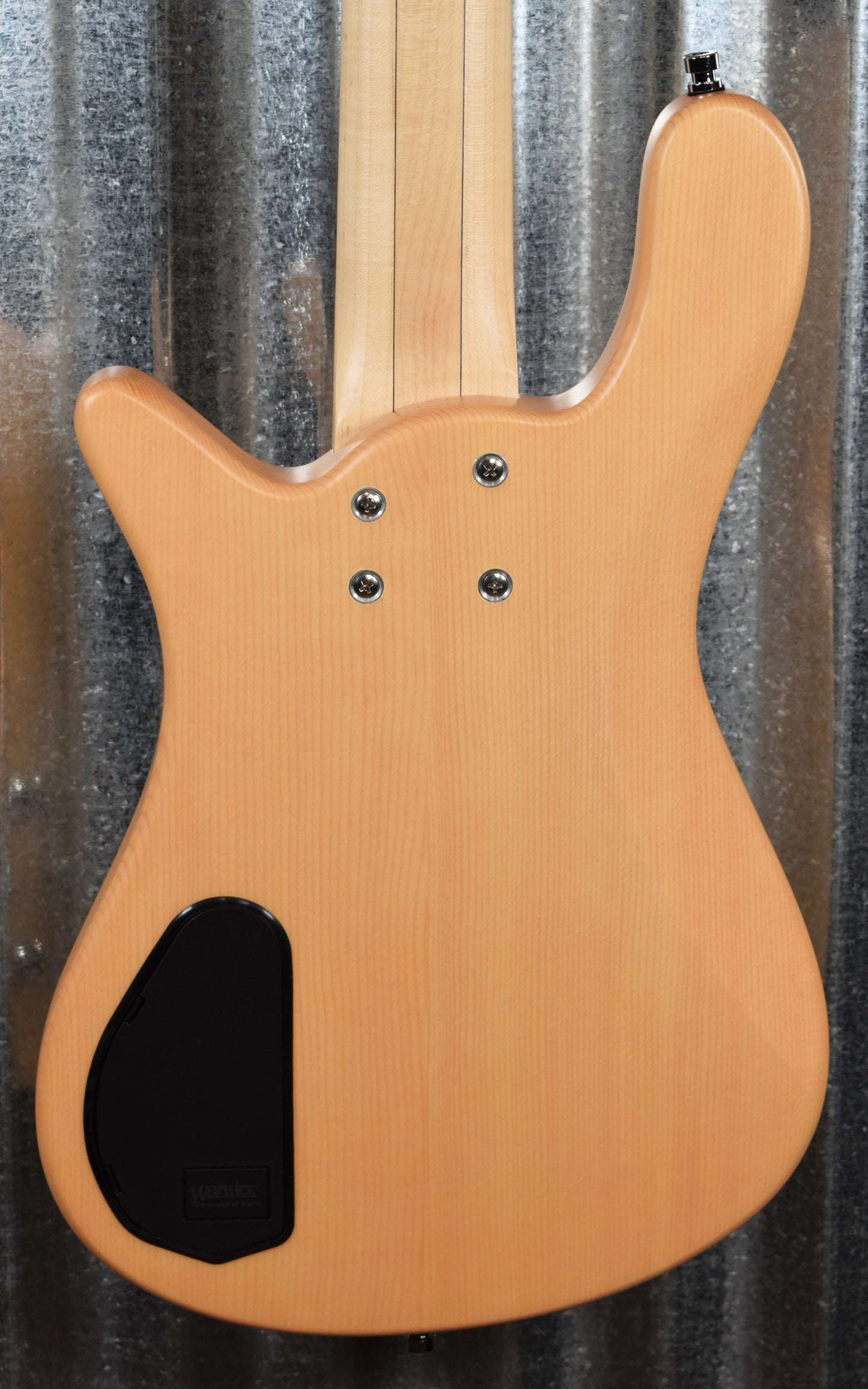 Warwick Rockbass Streamer Standard Natural 5 String Bass & Bag #3018