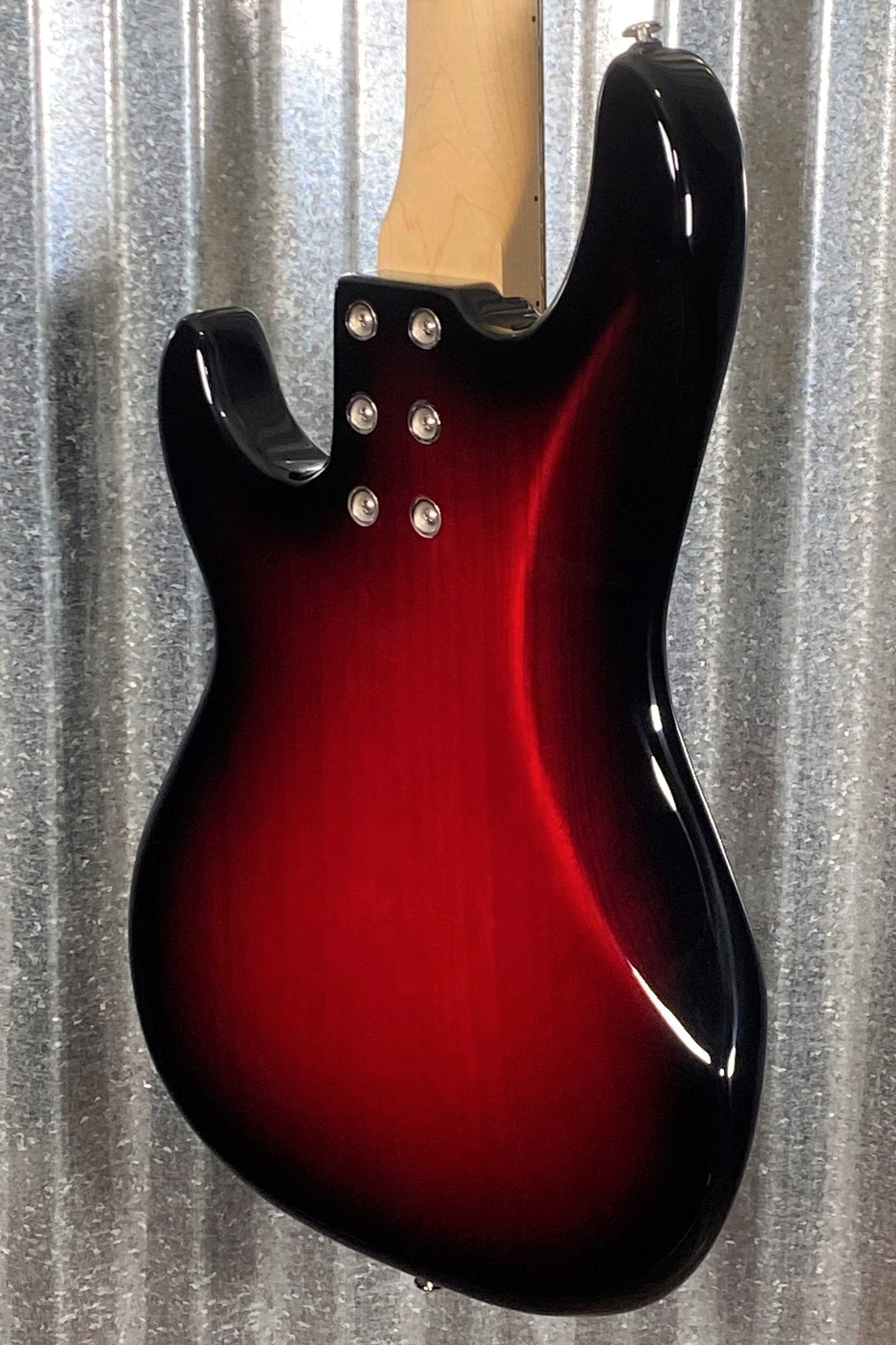 G&L USA Kiloton 5 String Bass Redburst & Case #8062