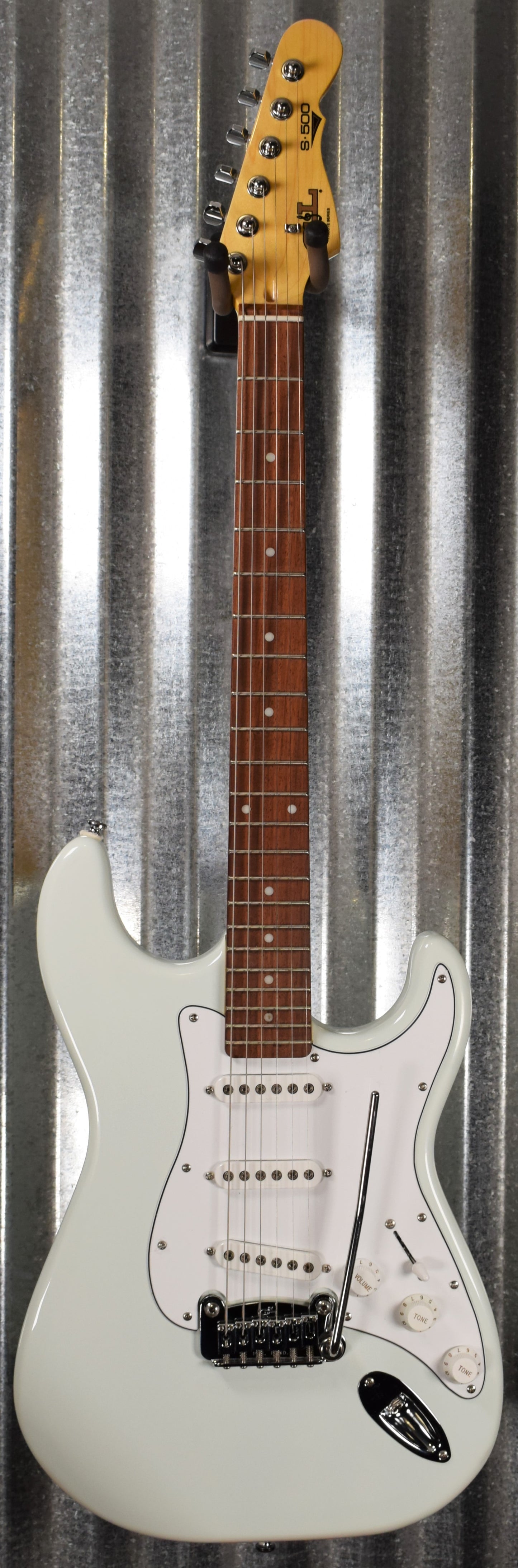 G&L Tribute S-500 Sonic Blue Guitar S500 Demo #5390
