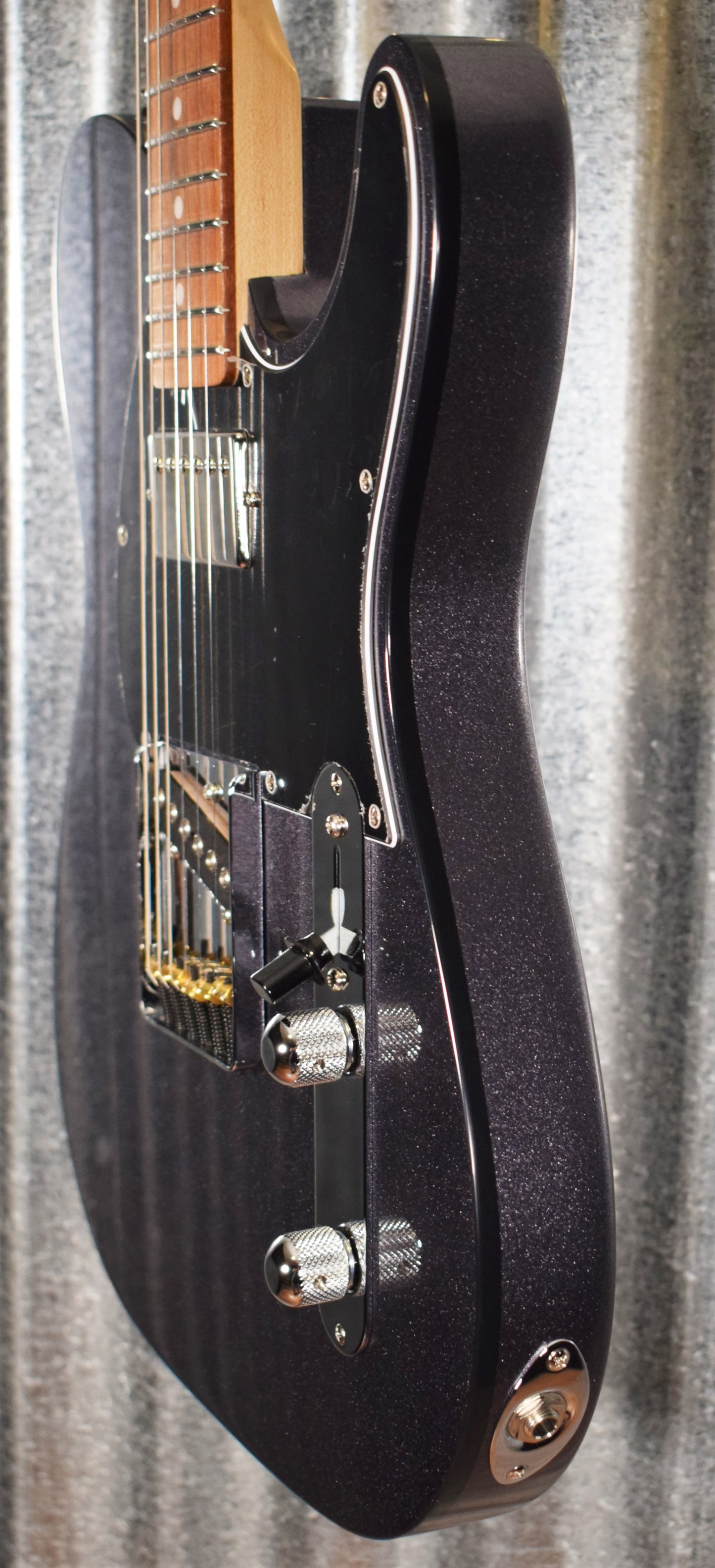 G&L USA ASAT Classic Blues Boy Graphite Metallic Guitar & Case 2019 #1124