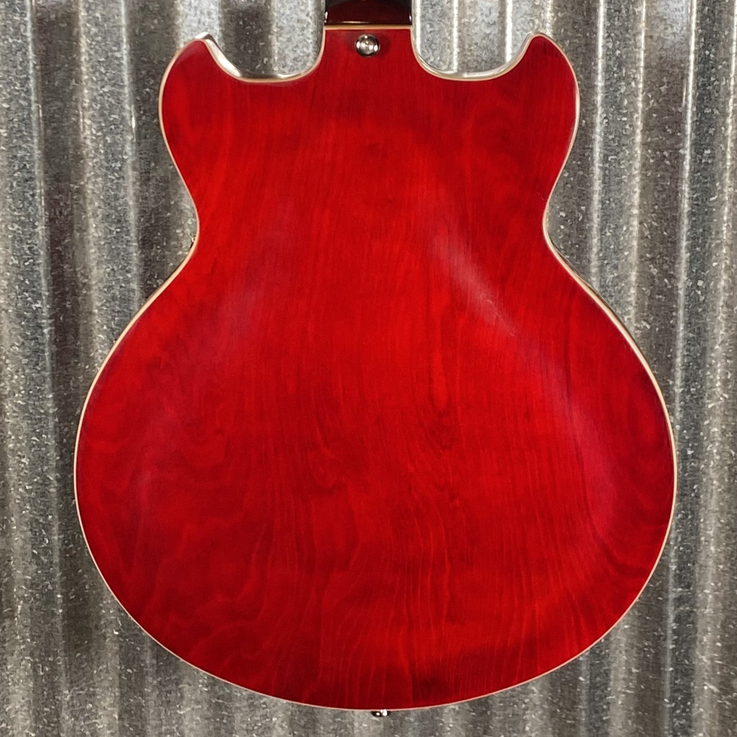 Westcreek 333 Semi Hollow Body Guitar 335 Transparent Red #0062 Used