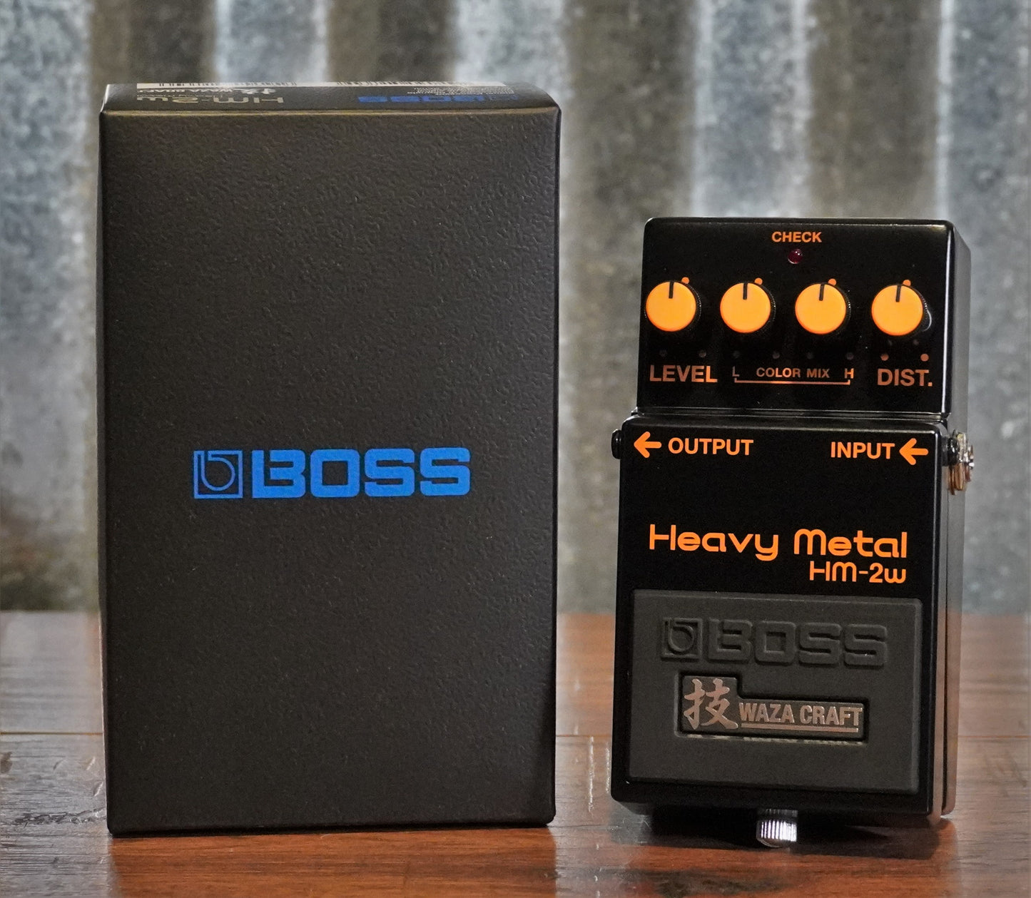 Boss HM-2W Heavy Metal Waza Craft Distortion Guitar Effect Pedal