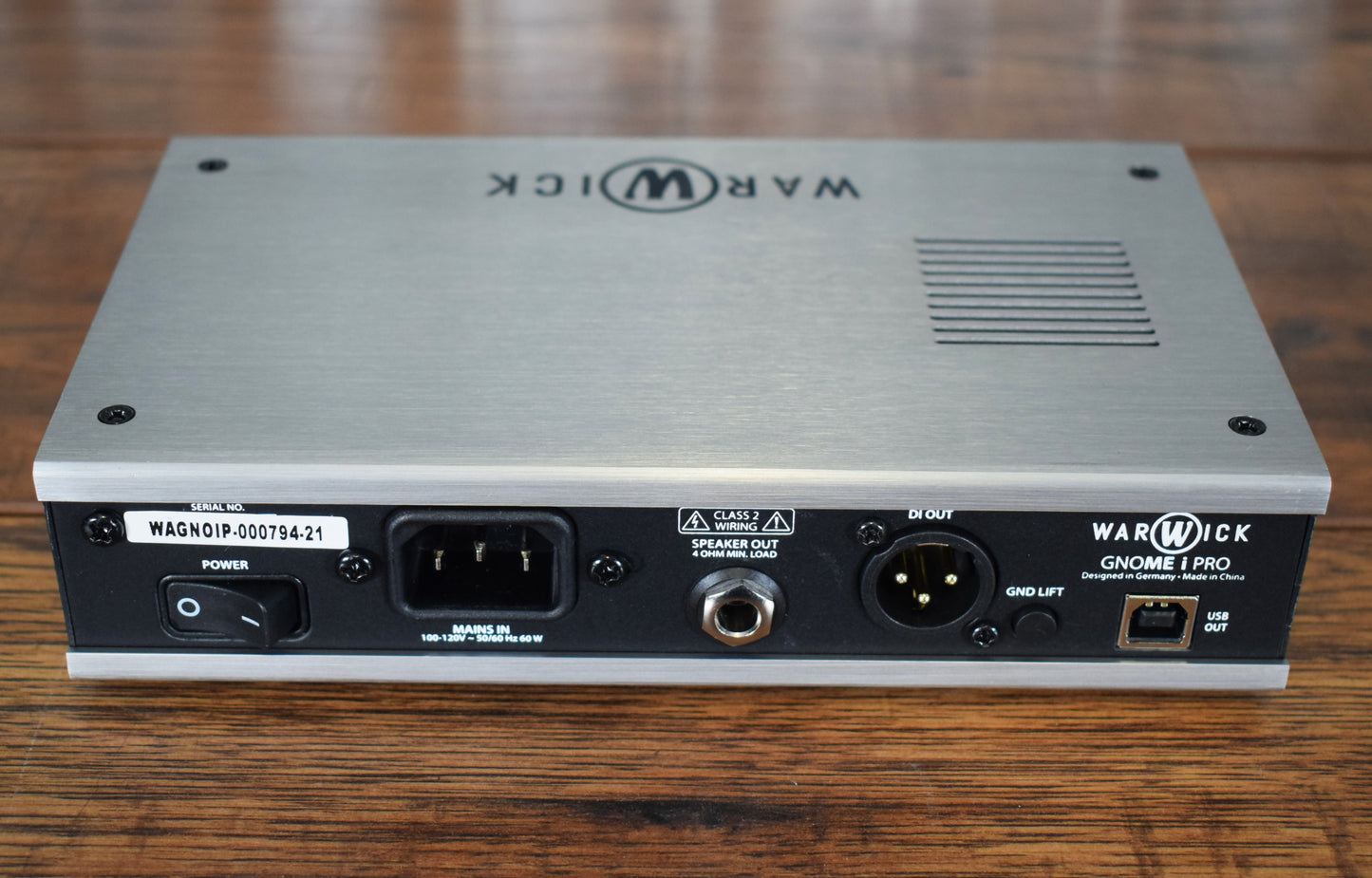 Warwick Gnome i Pro 280 Watt Pocket Bass Amplifier Head & USB Interface