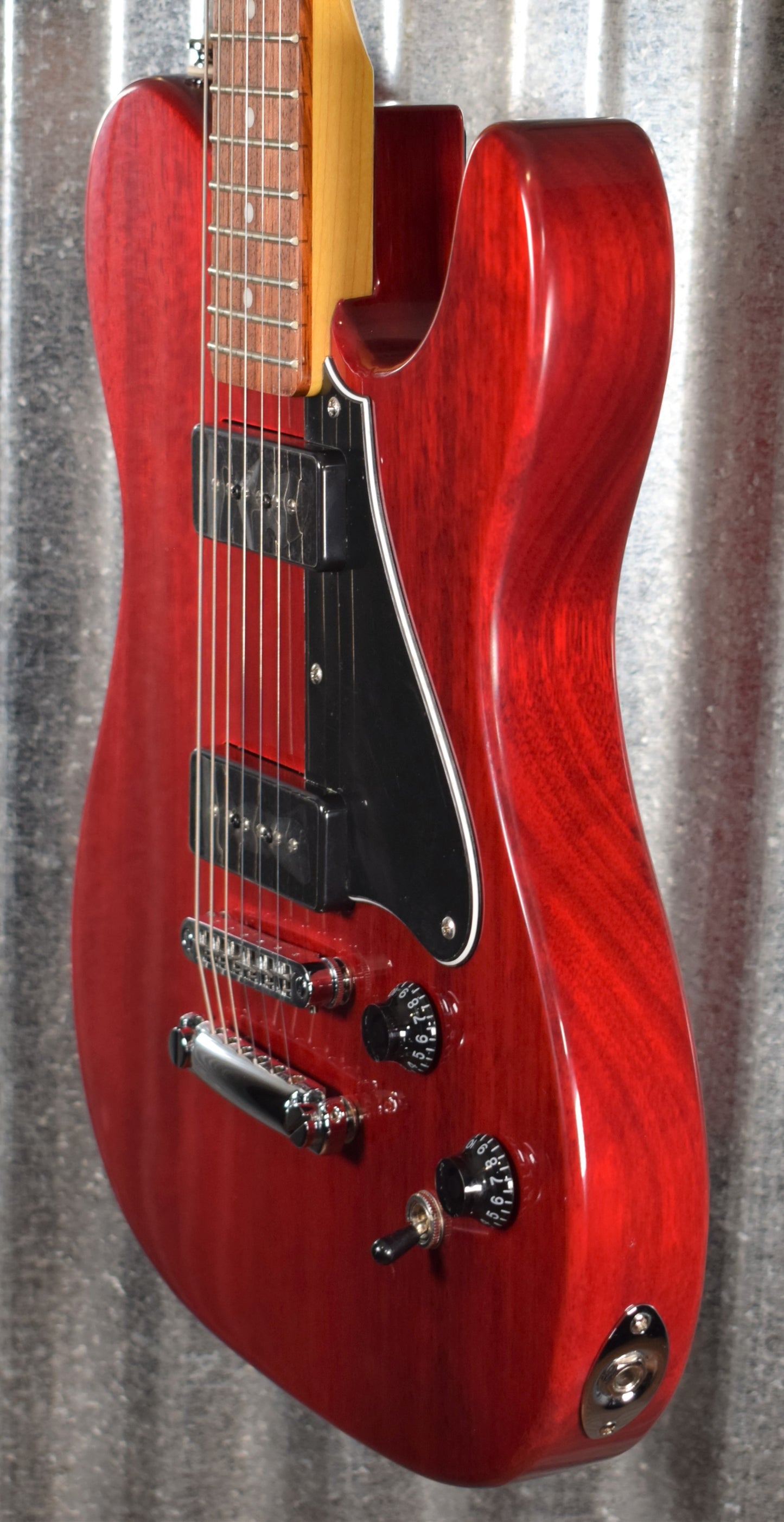 G&L Tribute ASAT Junior II Transparent Red #0021 Demo