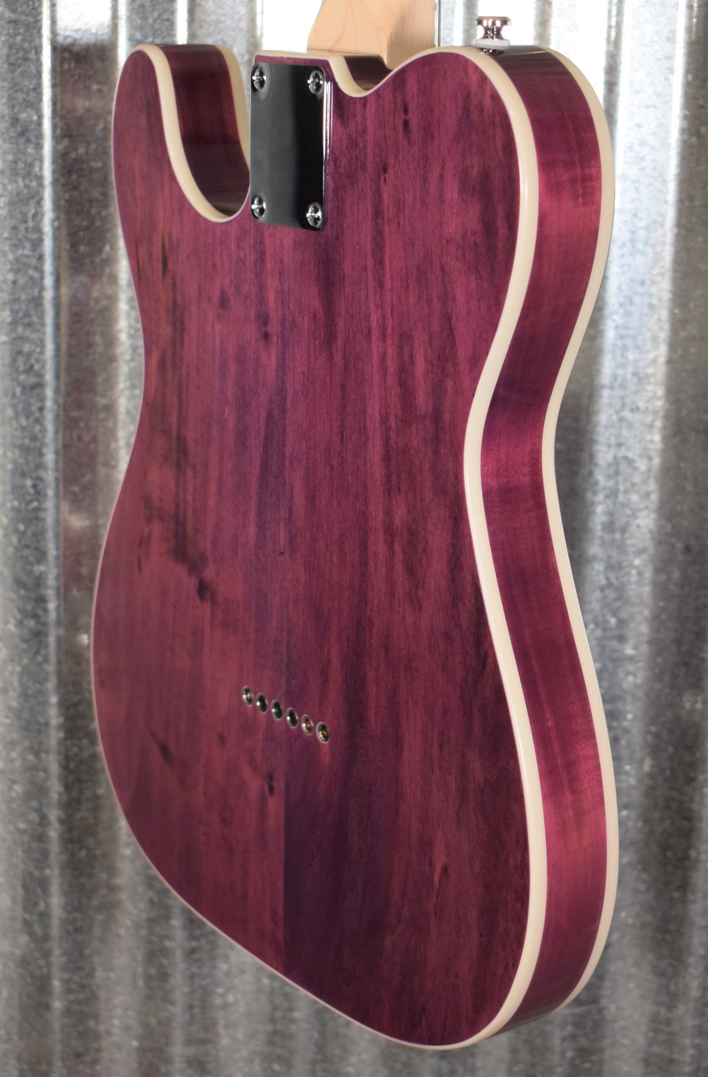 G&L Tribute Limited Edition ASAT Classic Semi Hollow Double Bound Lilac Guitar #9452