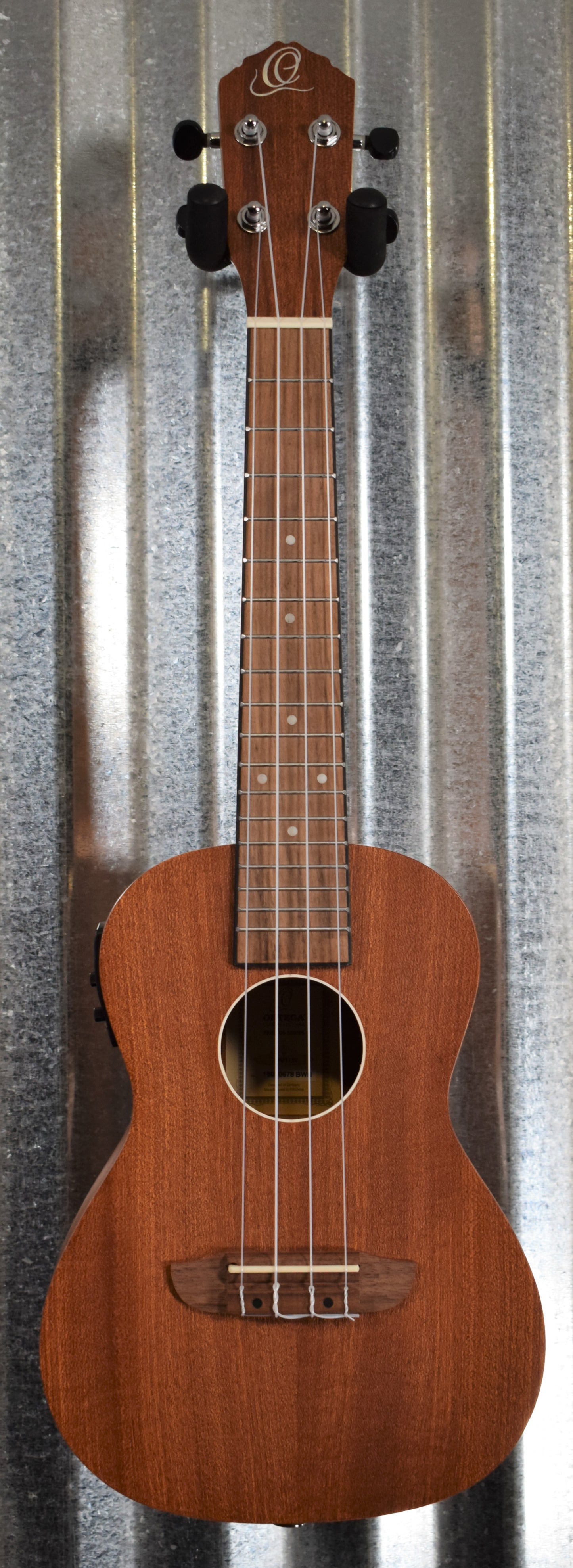 Ortega Guitars Friends Series RFU11SE Mahogany Acoustic Electric Concert Ukulele & Bag