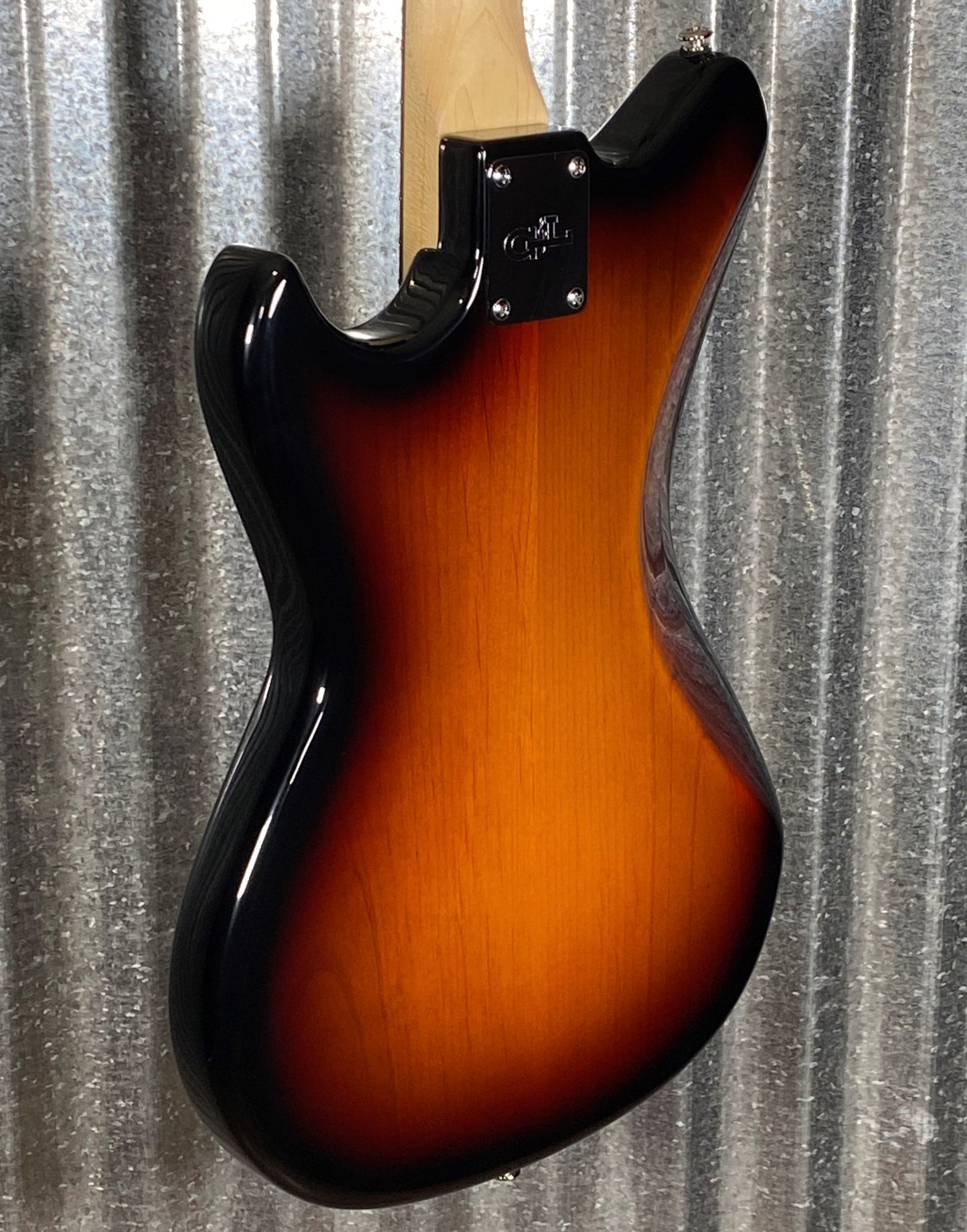 G&L USA Custom Fallout 4 String Short Scale Bass 3-Tone Sunburst & Bag #0134