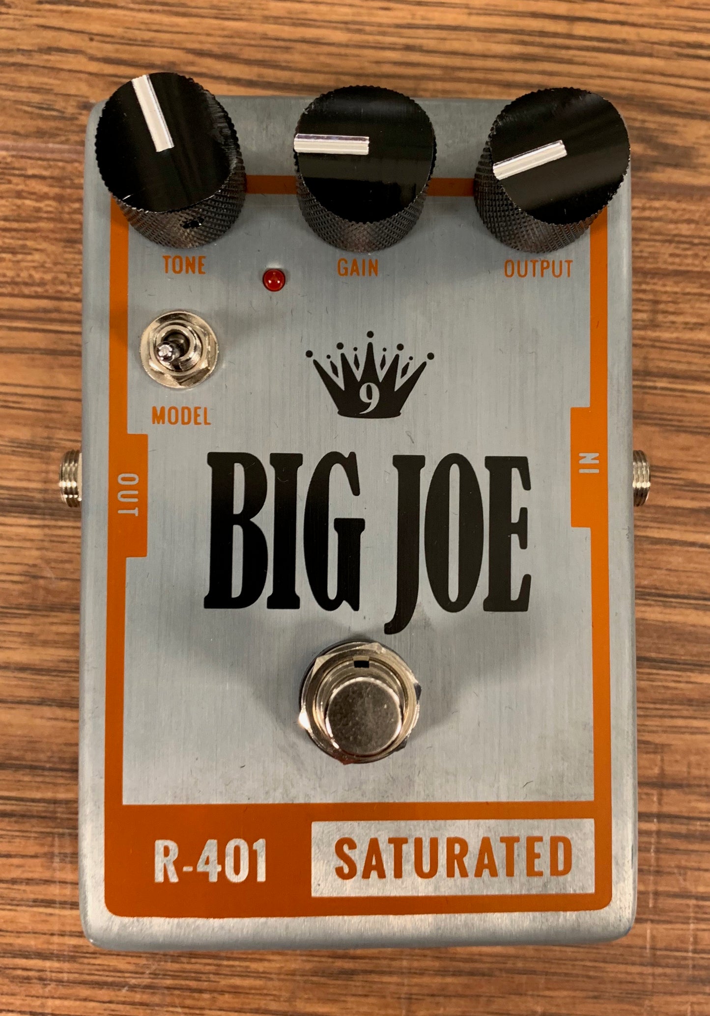 Big Joe Stomp Box Company Analog Saturated R-401 Raw Series Distortion Guitar Effects Pedal