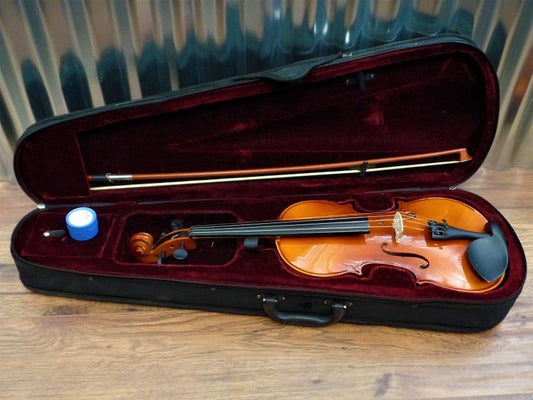 Lauren L8395 Stradivarius Model 4/4 Violin Brown with Bow & Case #1003 *