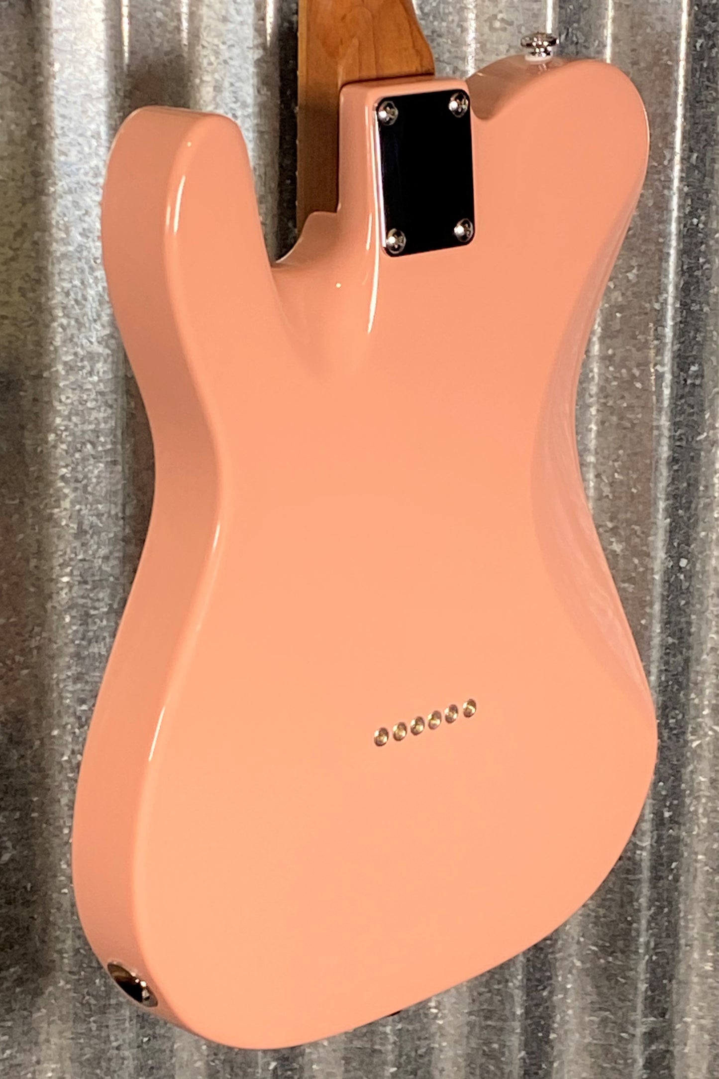 Musi Virgo Classic Telecaster Shell Pink Guitar #5044 Used