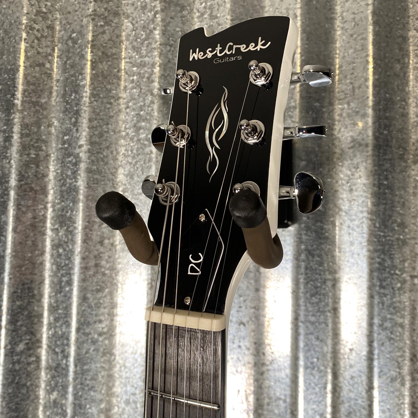 Westcreek DC LP Junior P90 White #0192 Used